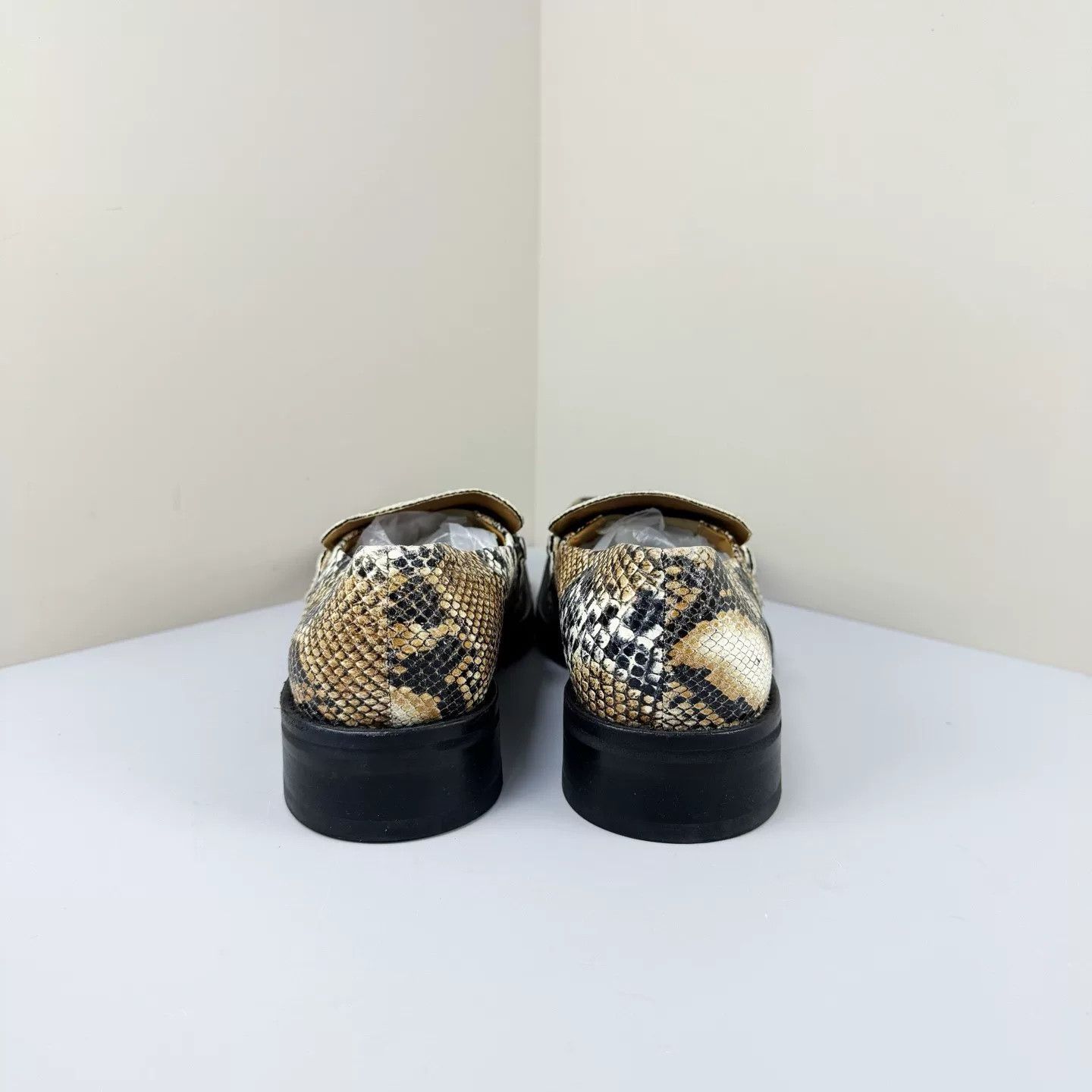 Martine Rose Martine Rose Snake Print Chain Square Toe Loafers Size US 6 / IT 36 - 3 Thumbnail