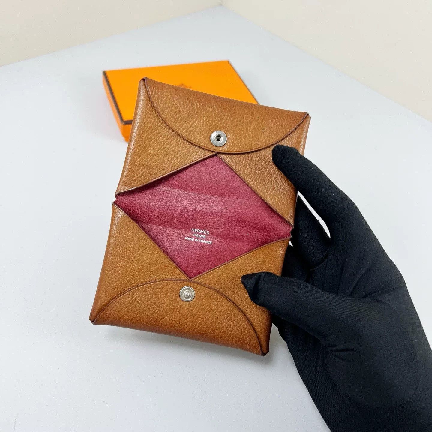 Hermes Hermes Calvi Card Holder Size ONE SIZE - 4 Thumbnail