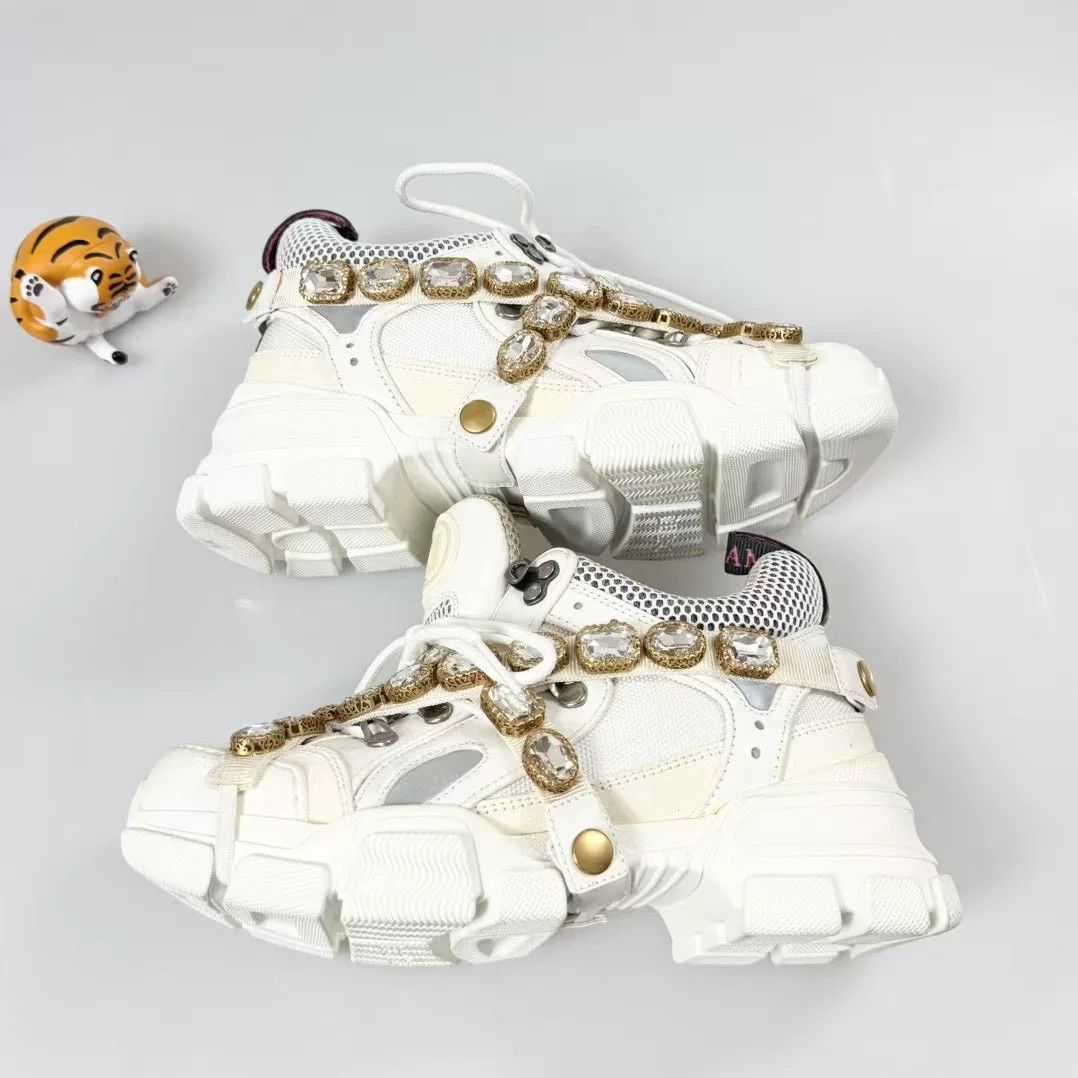 Gucci Gucci Gem Shoes Size US 5.5 / IT 35.5 - 2 Thumbnail