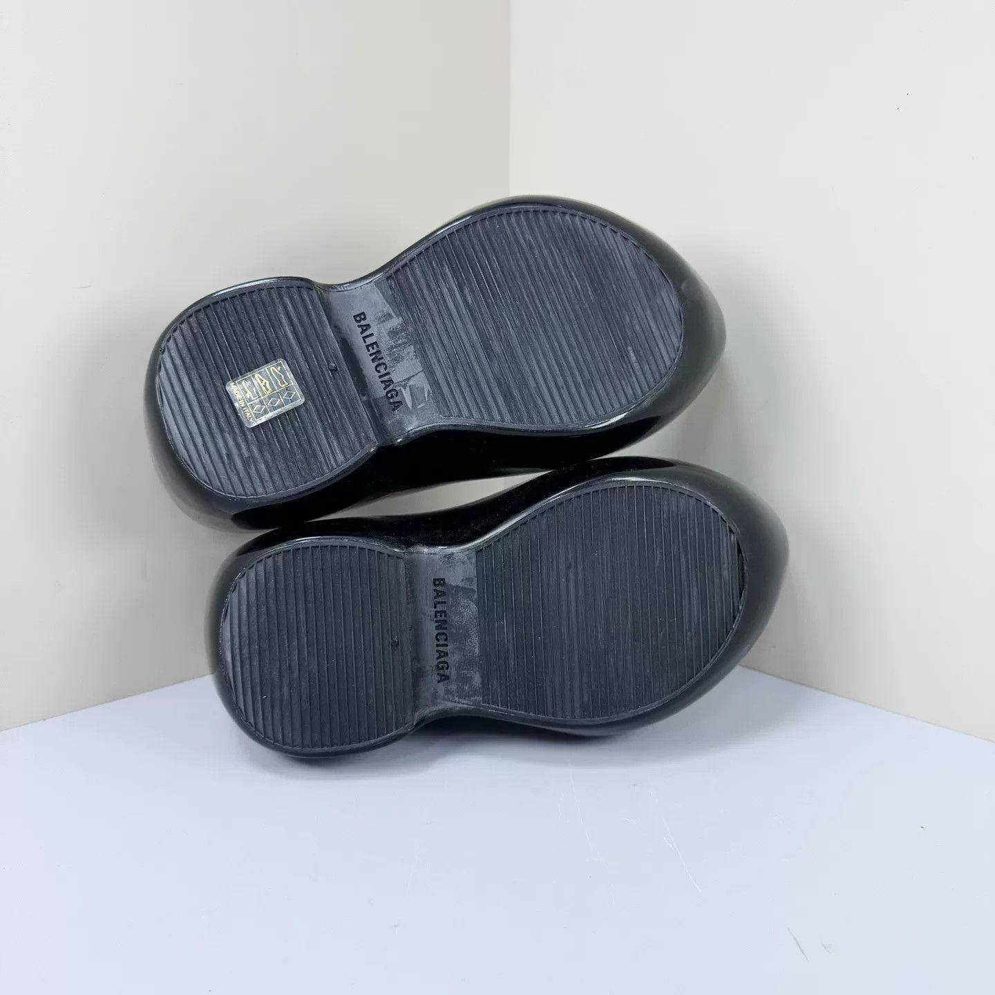 Balenciaga Balenciaga New Black Clog Sandals Size US 6 / IT 36 - 5 Thumbnail