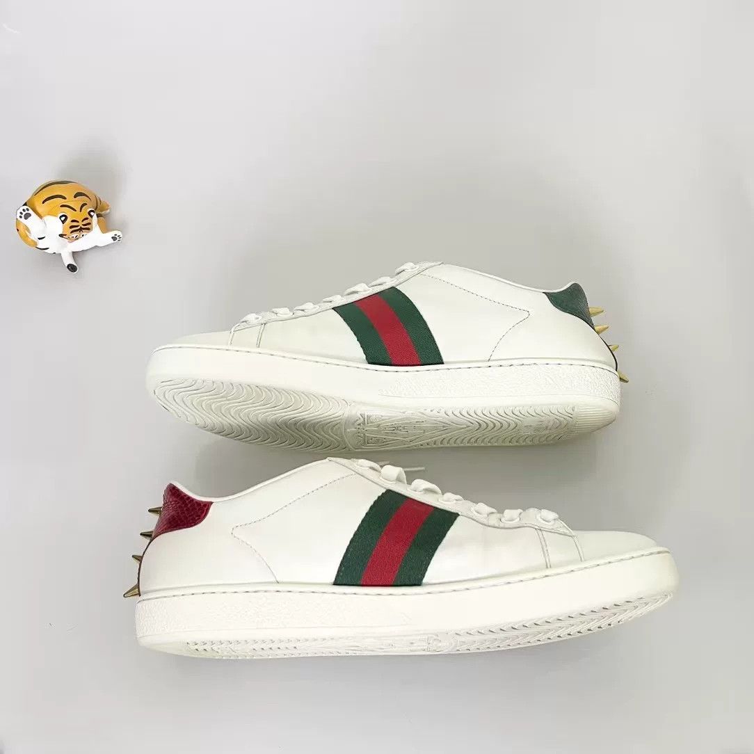 Gucci Gucci Pearl White Sneakers Size US 8 / IT 38 - 3 Thumbnail