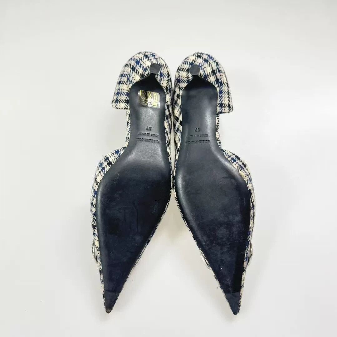 Balenciaga Balenciaga Plaid High Heels Size US 6 / IT 36 - 6 Thumbnail