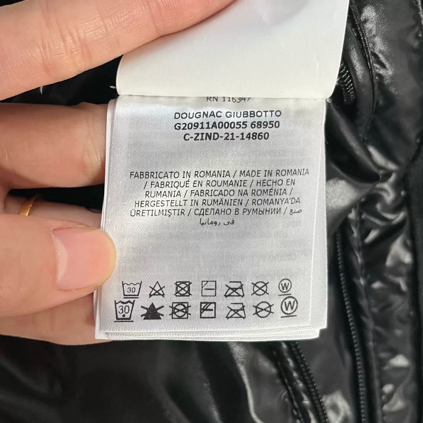 Moncler Moncler Dougnac Down Jacket Size US XL / EU 56 / 4 - 5 Thumbnail