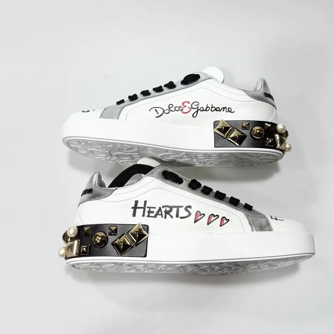 Dolce & Gabbana DG Dolce & Gabbana Sneakers Size US 5 / IT 35 - 3 Thumbnail