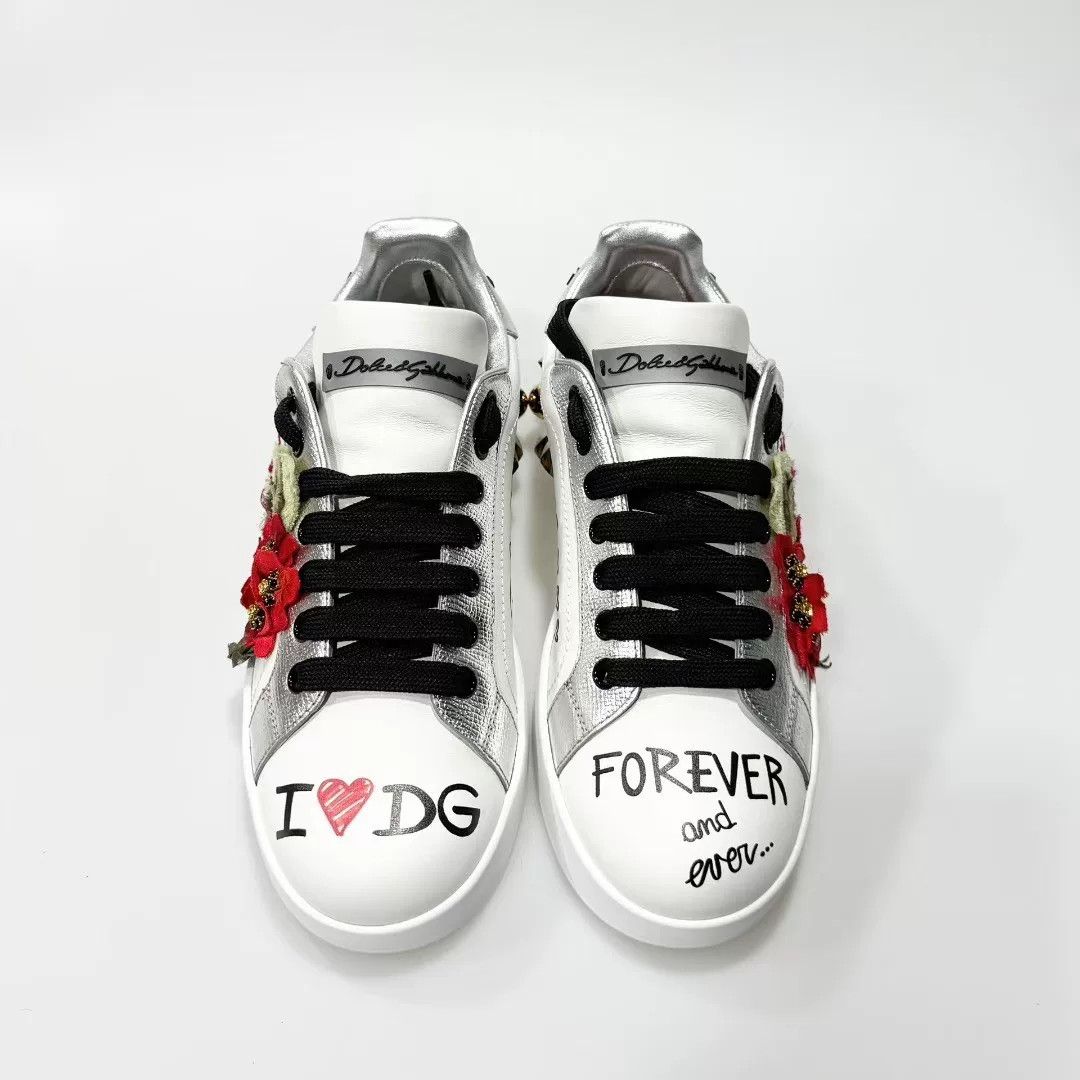 Dolce & Gabbana DG Dolce & Gabbana Sneakers Size US 5 / IT 35 - 4 Thumbnail