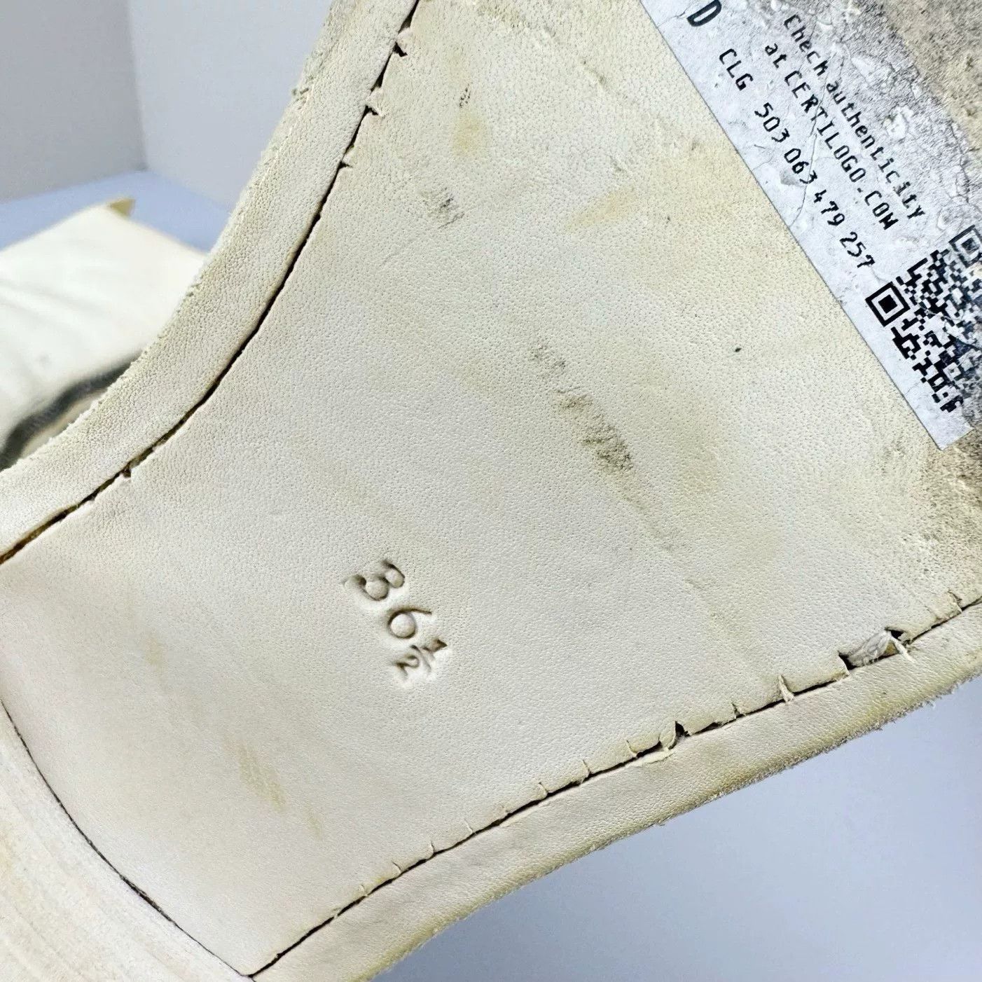 Guidi Guidi PL2 White Horse Leather Ankle Boots Size US 5.5 / IT 35.5 - 6 Thumbnail