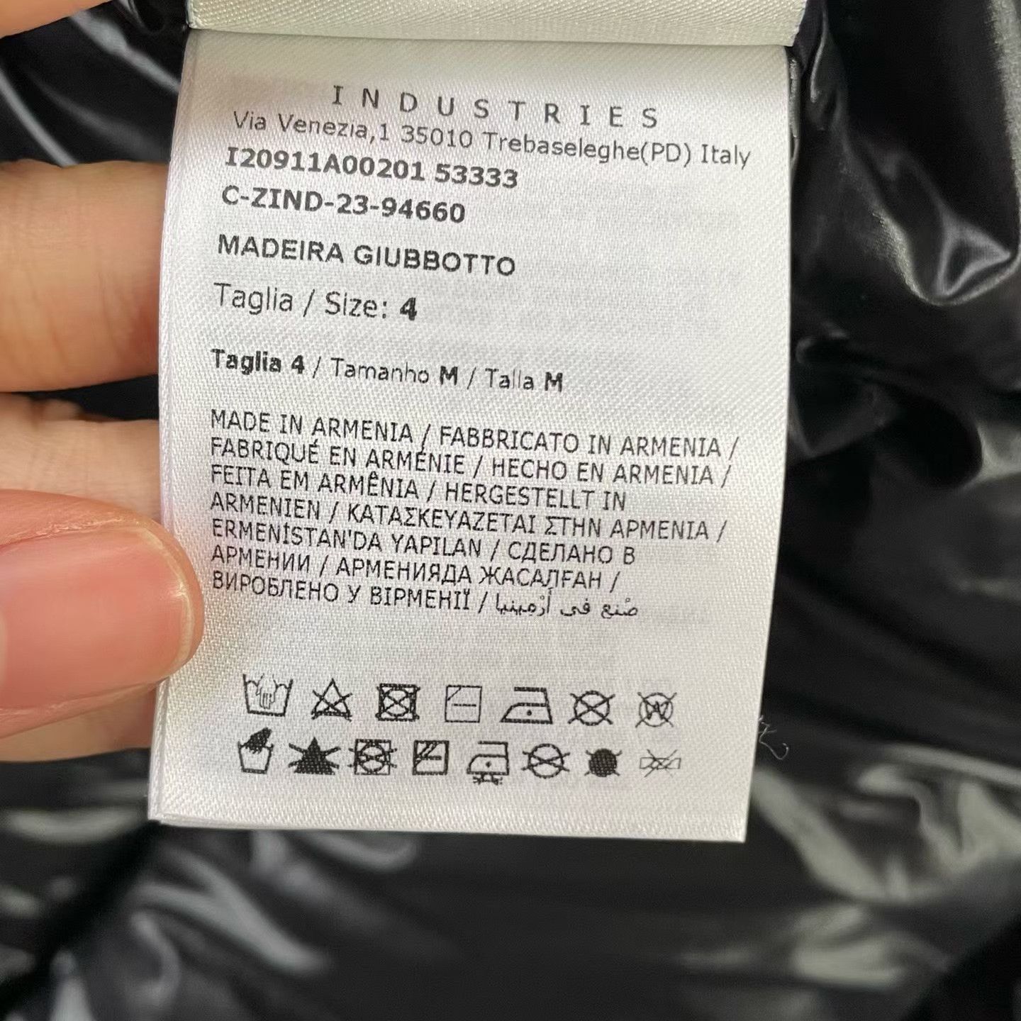 Moncler Moncler Madeira Black Down Jacket Size US XL / EU 56 / 4 - 4 Thumbnail