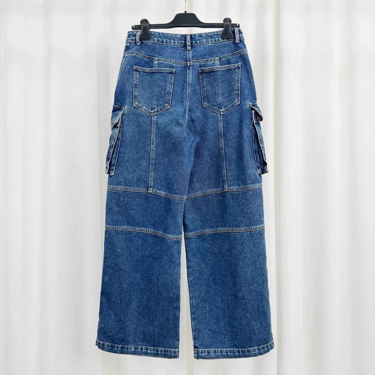 Juun.J Juun.J Large Pocket Washed Jeans Size US 27 - 2 Thumbnail