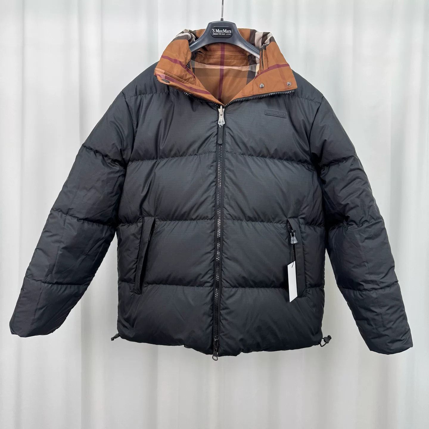 Burberry Burberry Birch Brown Check Reversible Down Jacket Size US M / EU 48-50 / 2 - 3 Thumbnail