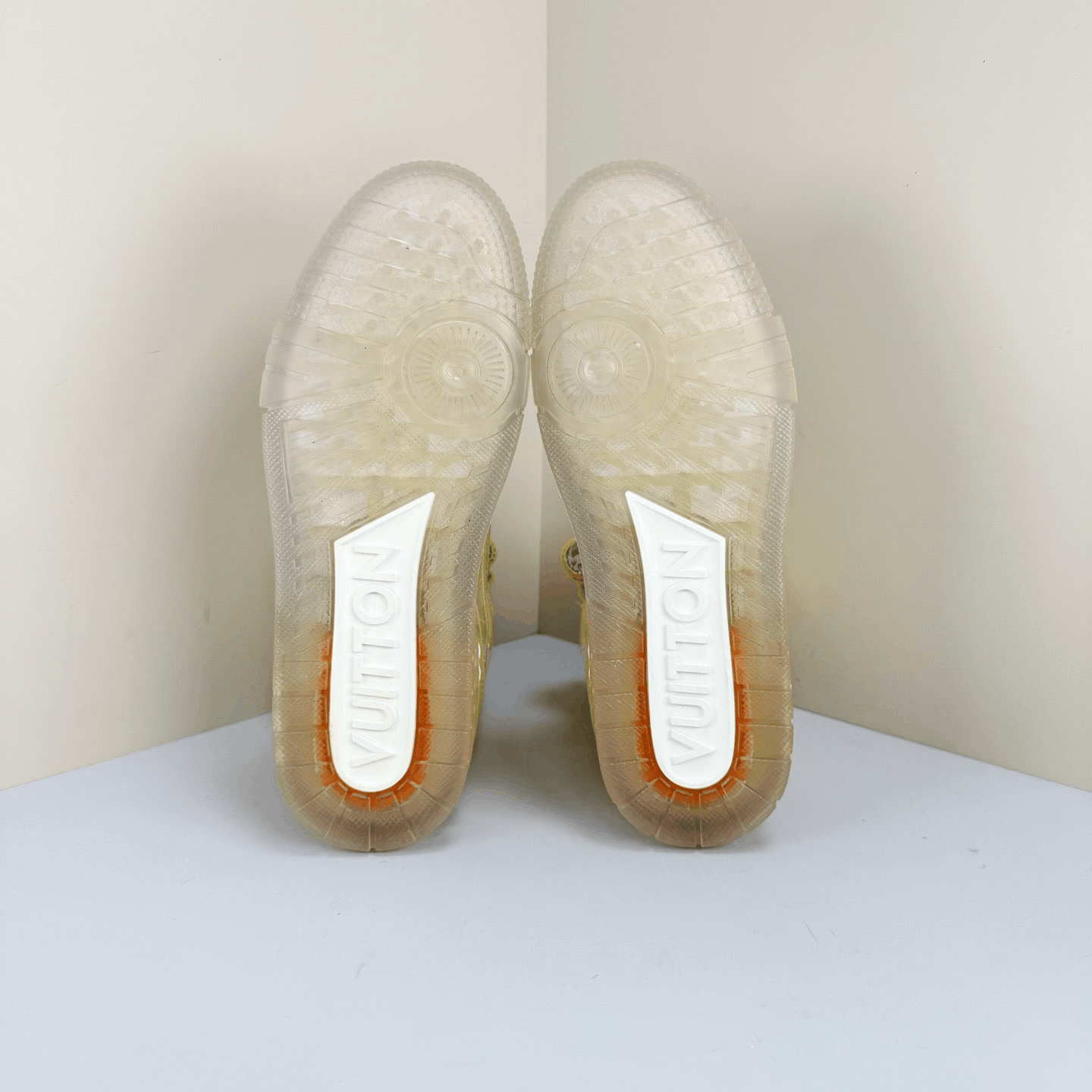 Louis Vuitton Louis Vuitton Transparent High-Top Trainer Sneakers Size US 5 / EU 37 - 5 Thumbnail