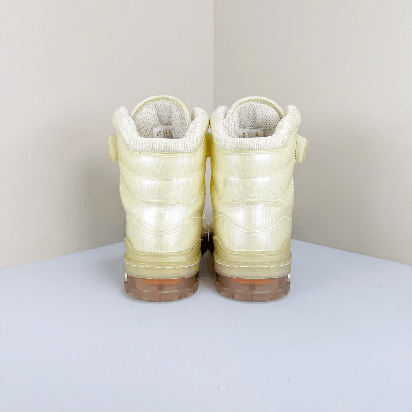 Louis Vuitton Louis Vuitton Transparent High-Top Trainer Sneakers Size US 5 / EU 37 - 3 Thumbnail