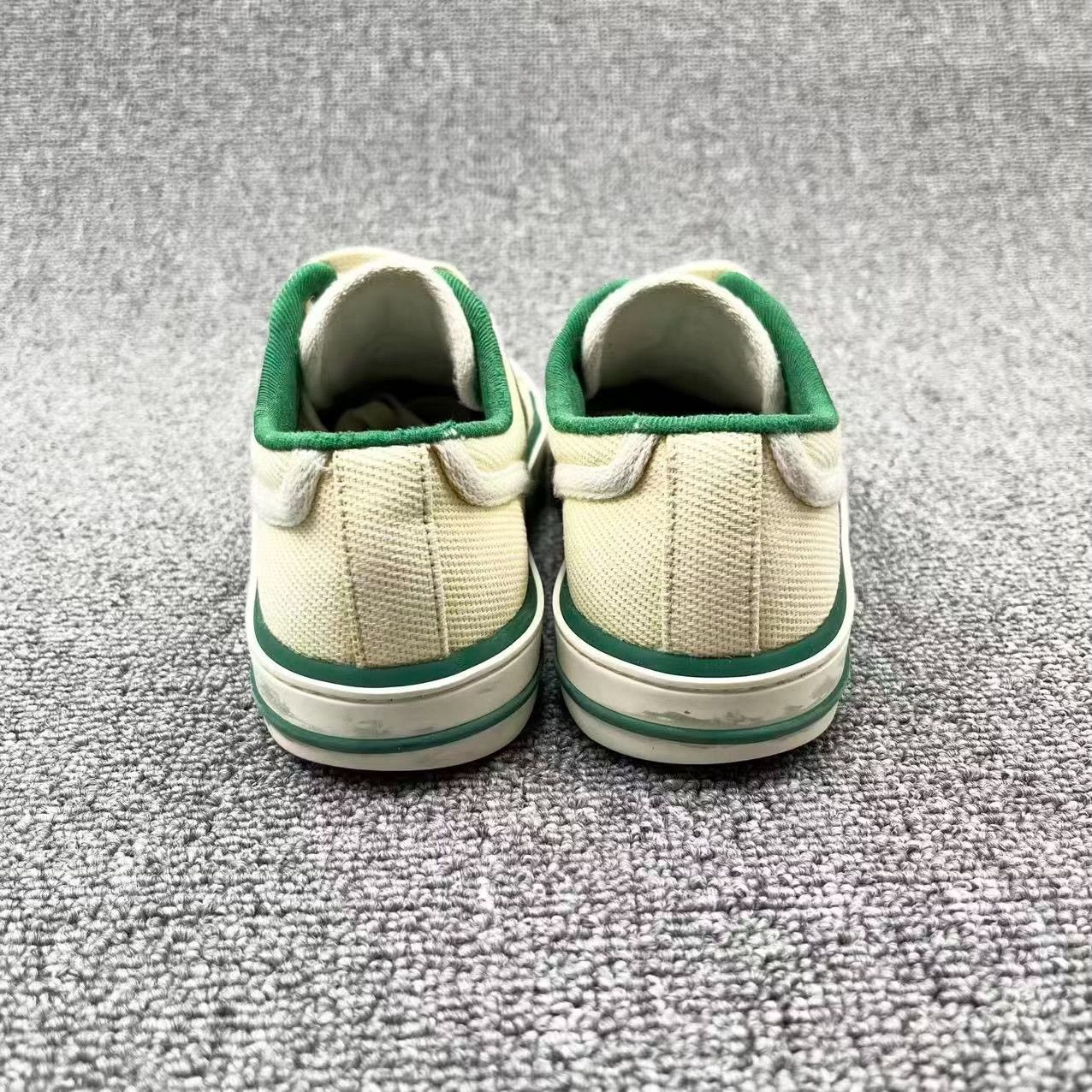 Gucci Gucci 1977 Distressed Canvas Sneakers Size US 4 / IT 34 - 3 Thumbnail