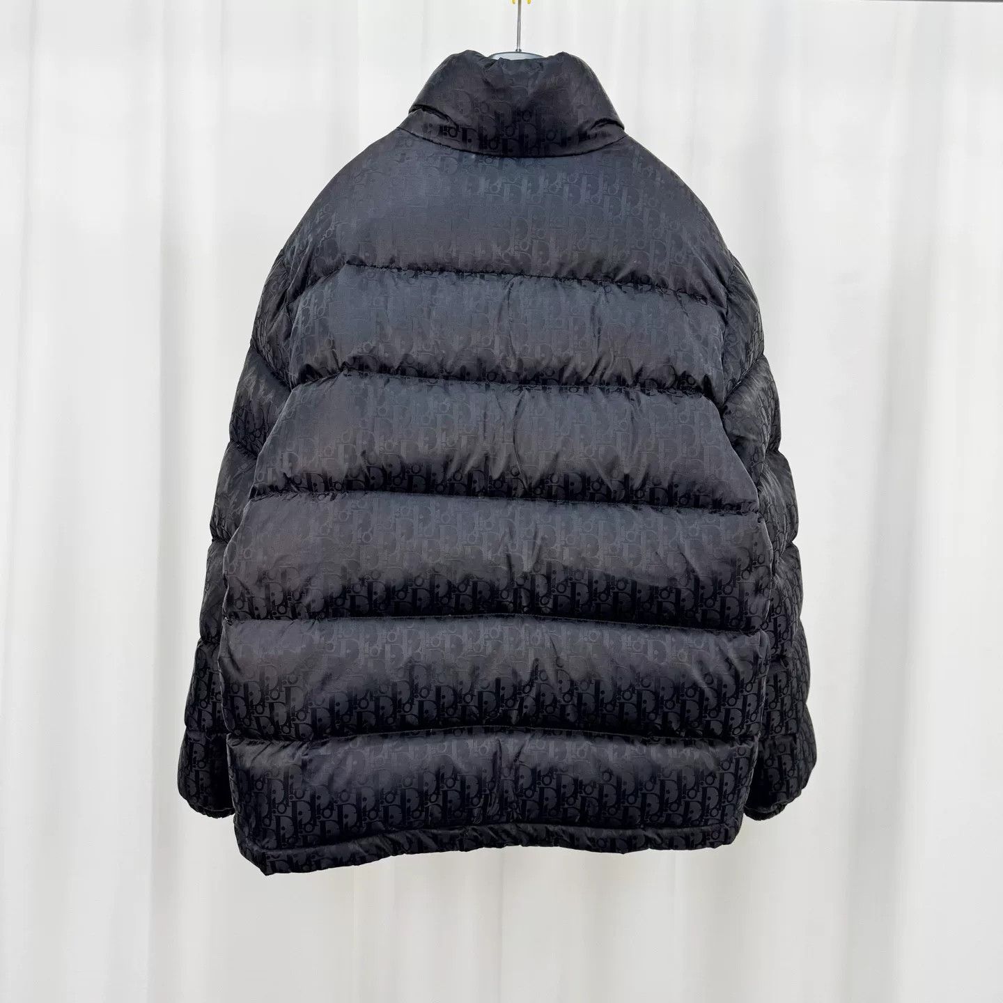 Dior Dior Black Monogram Print Down Jacket Size US L / EU 52-54 / 3 - 2 Thumbnail
