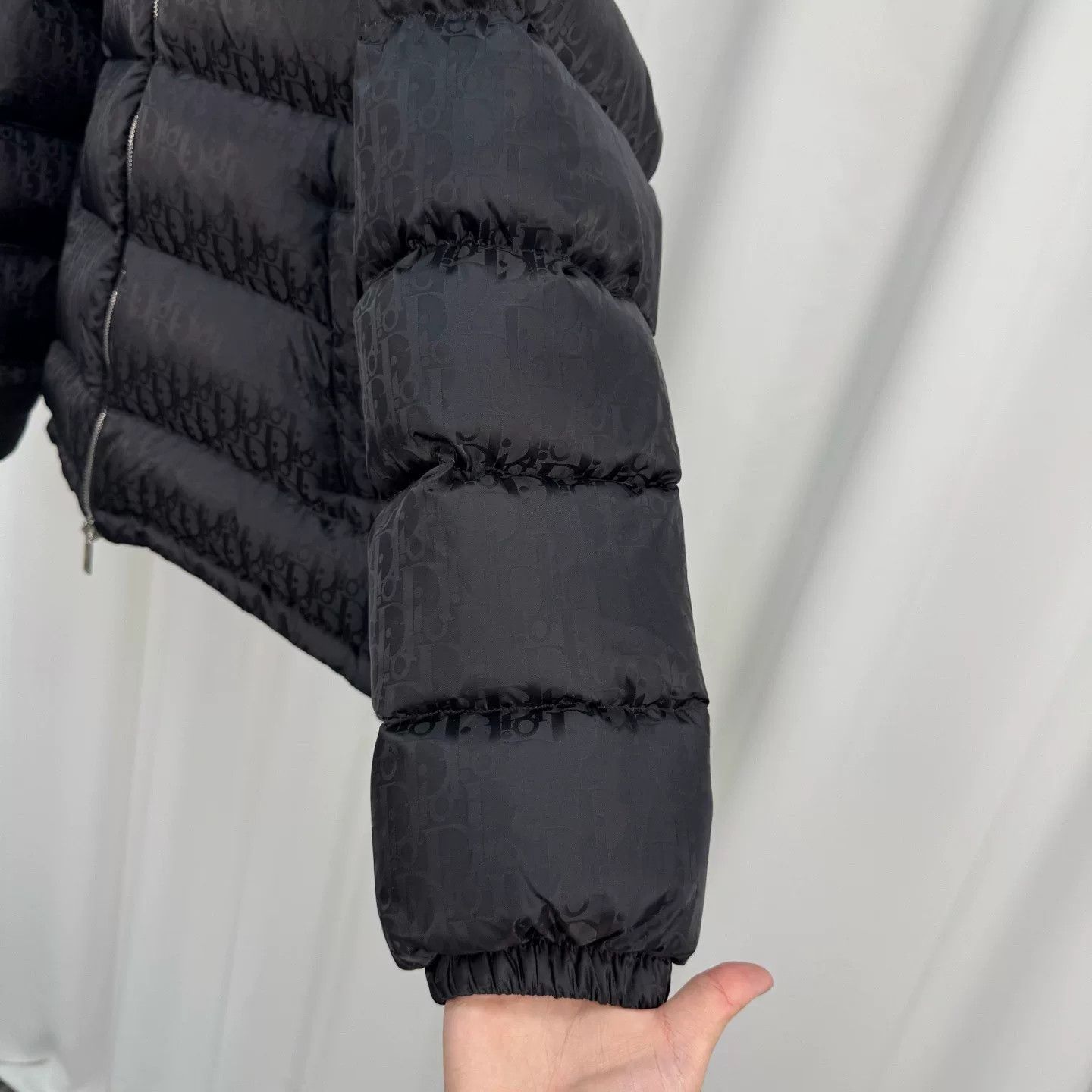 Dior Dior Black Monogram Print Down Jacket Size US L / EU 52-54 / 3 - 4 Thumbnail