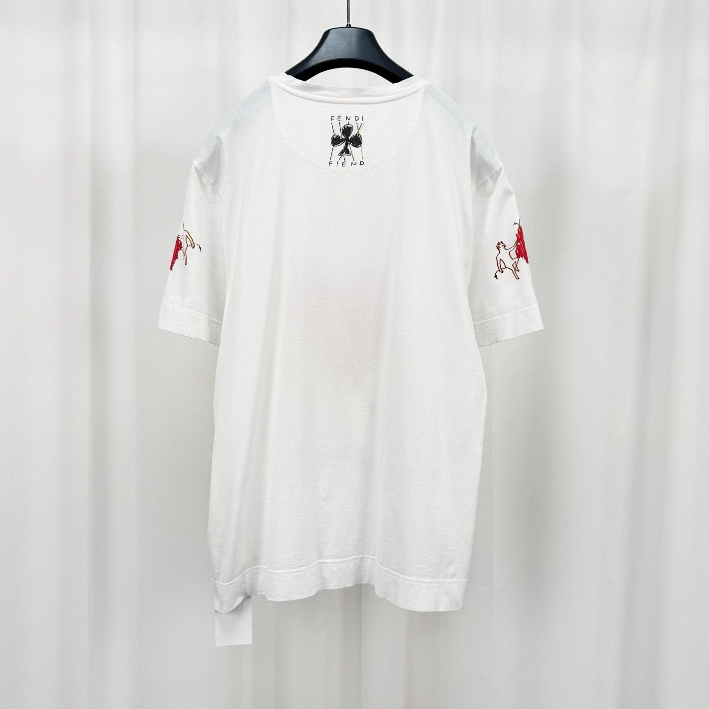 Fendi Fendi Heart Print Letter Short-Sleeve Size S / US 4 / IT 40 - 2 Thumbnail