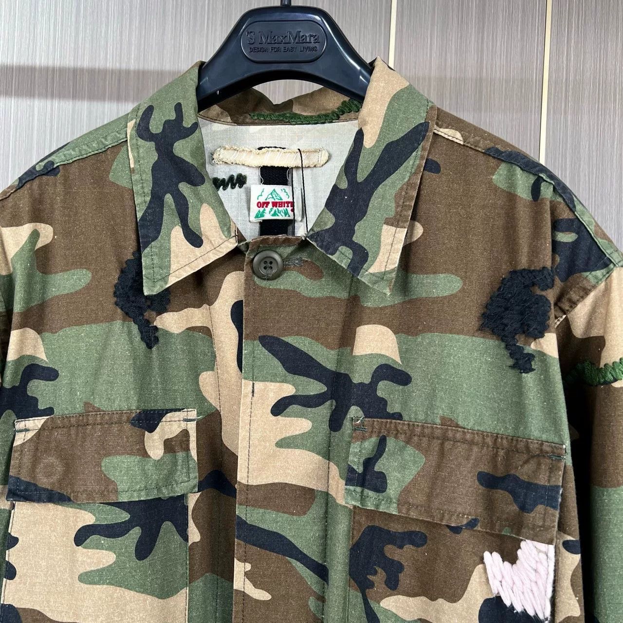 Off-White Off-White Camouflage Ribbon Jacket Size US S / EU 44-46 / 1 - 4 Thumbnail