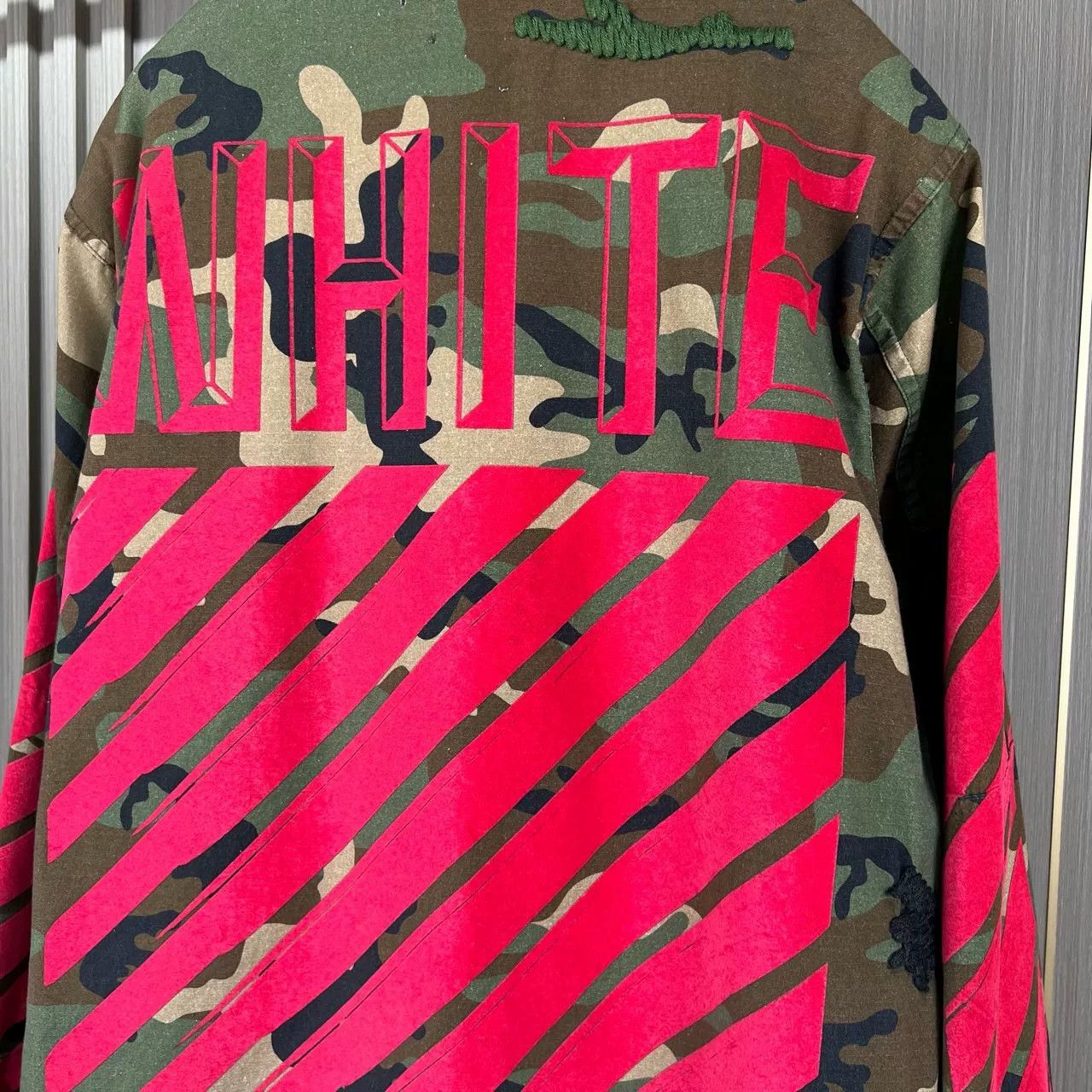 Off-White Off-White Camouflage Ribbon Jacket Size US S / EU 44-46 / 1 - 5 Thumbnail