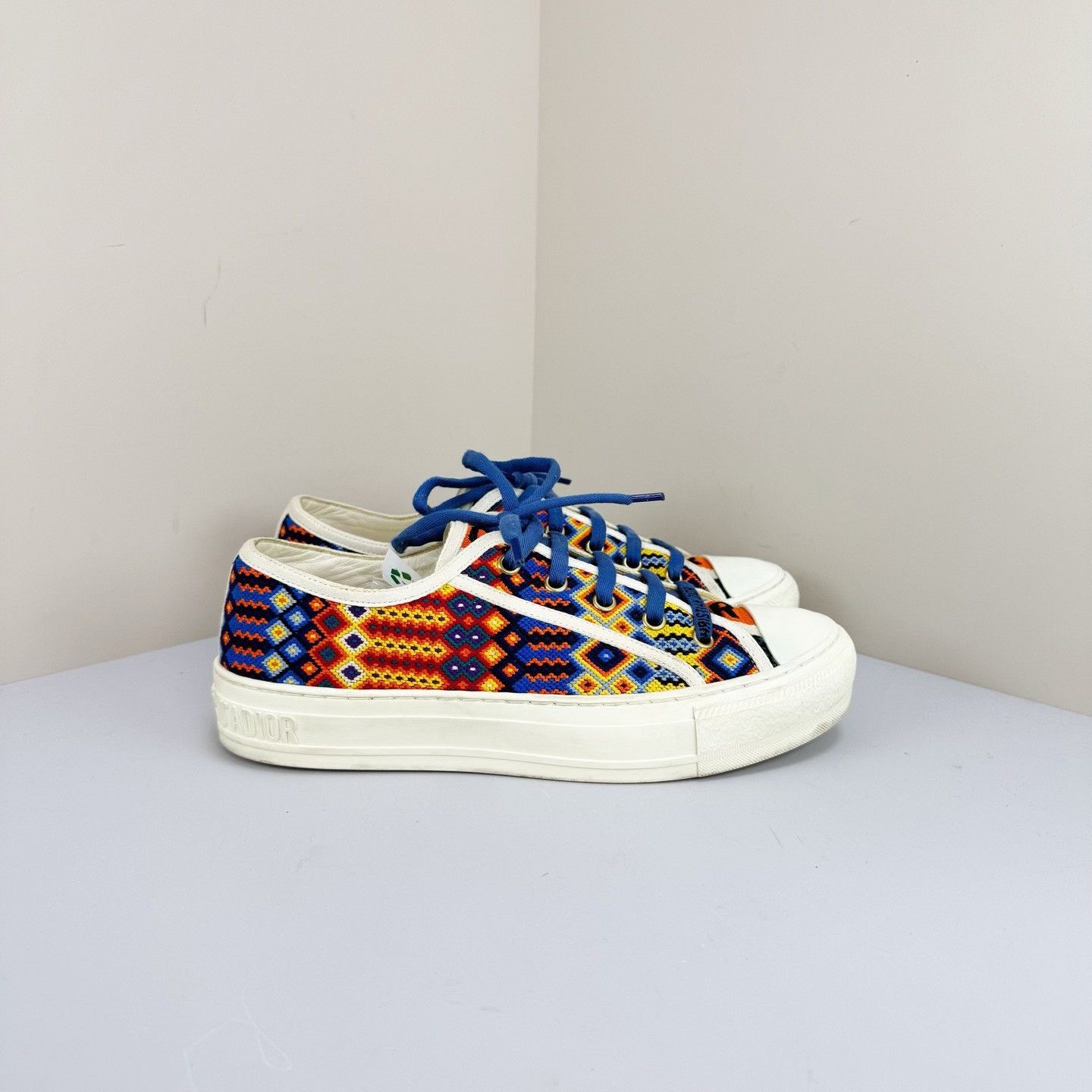 Dior Dior Embroidered Slogan Letter Casual Shoes Size US 6 / IT 36 - 4 Thumbnail