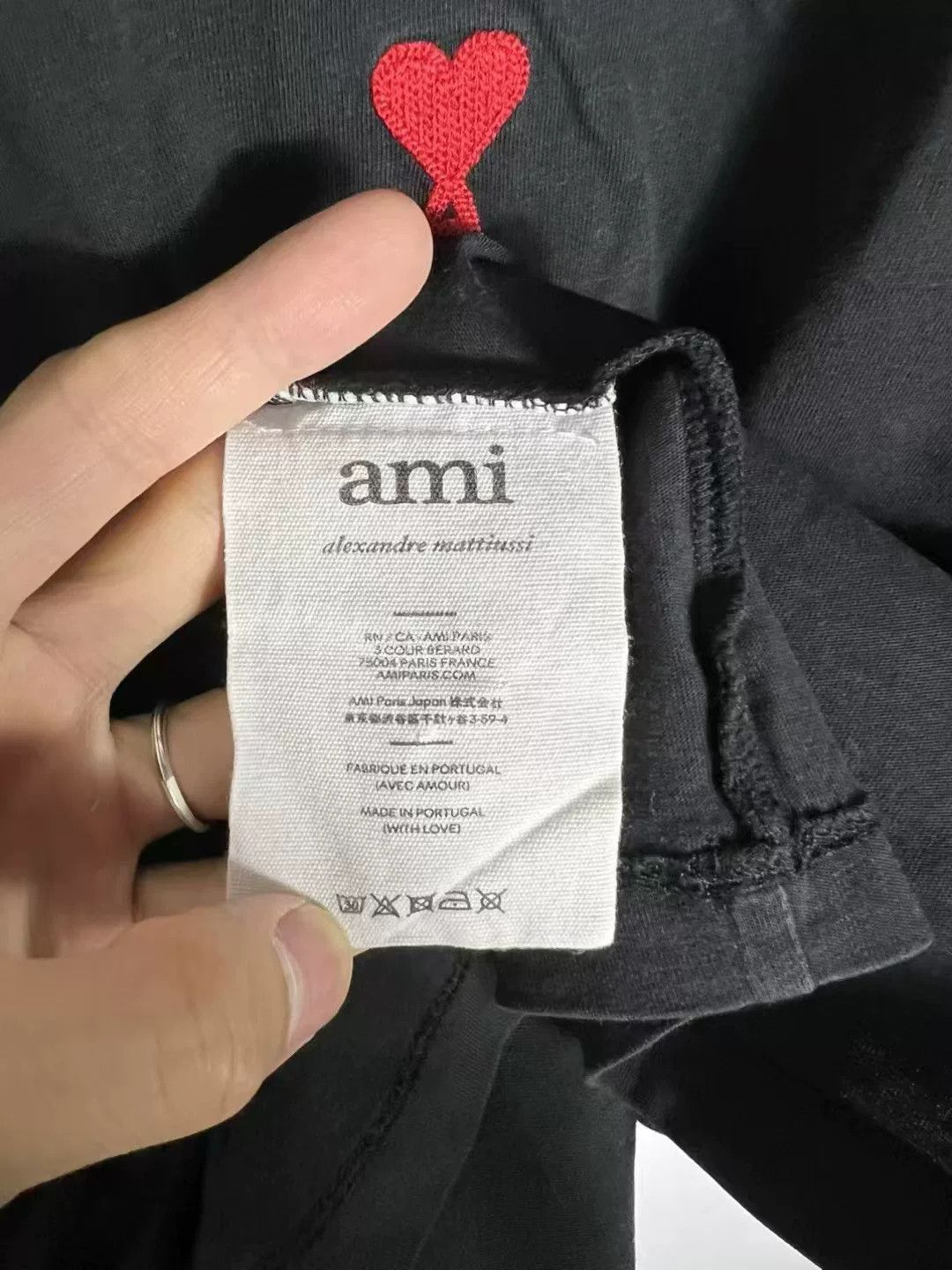 AMI Ami Embroidered Logo Short Sleeve Size US XL / EU 56 / 4 - 2 Thumbnail
