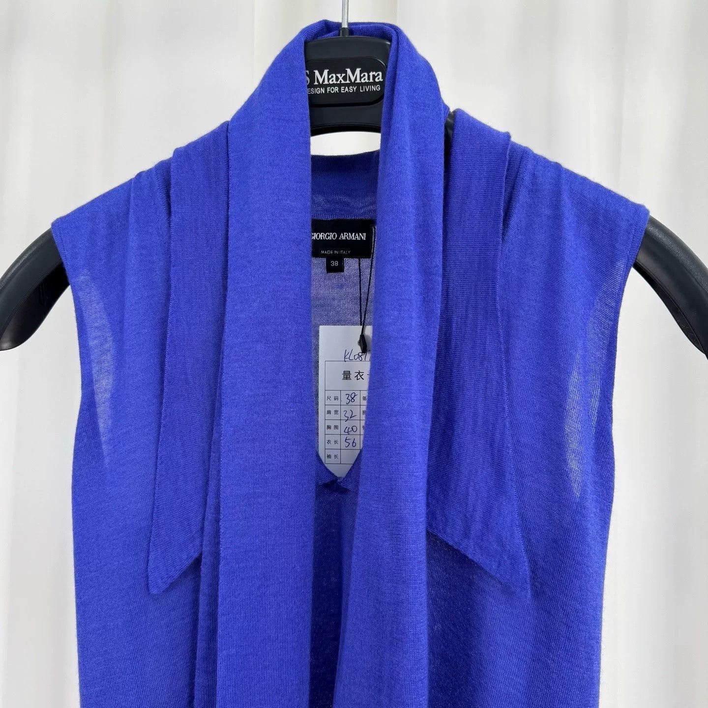 Giorgio Armani Giorgio Armani Main Line Knit Top Size S / US 4 / IT 40 - 3 Thumbnail