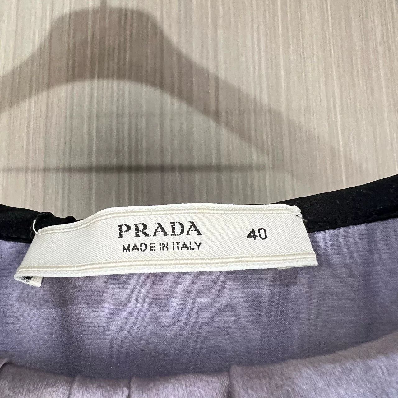 Prada Prada Light Purple Ruffle Silk Dress Size S / US 4 / IT 40 - 5 Thumbnail