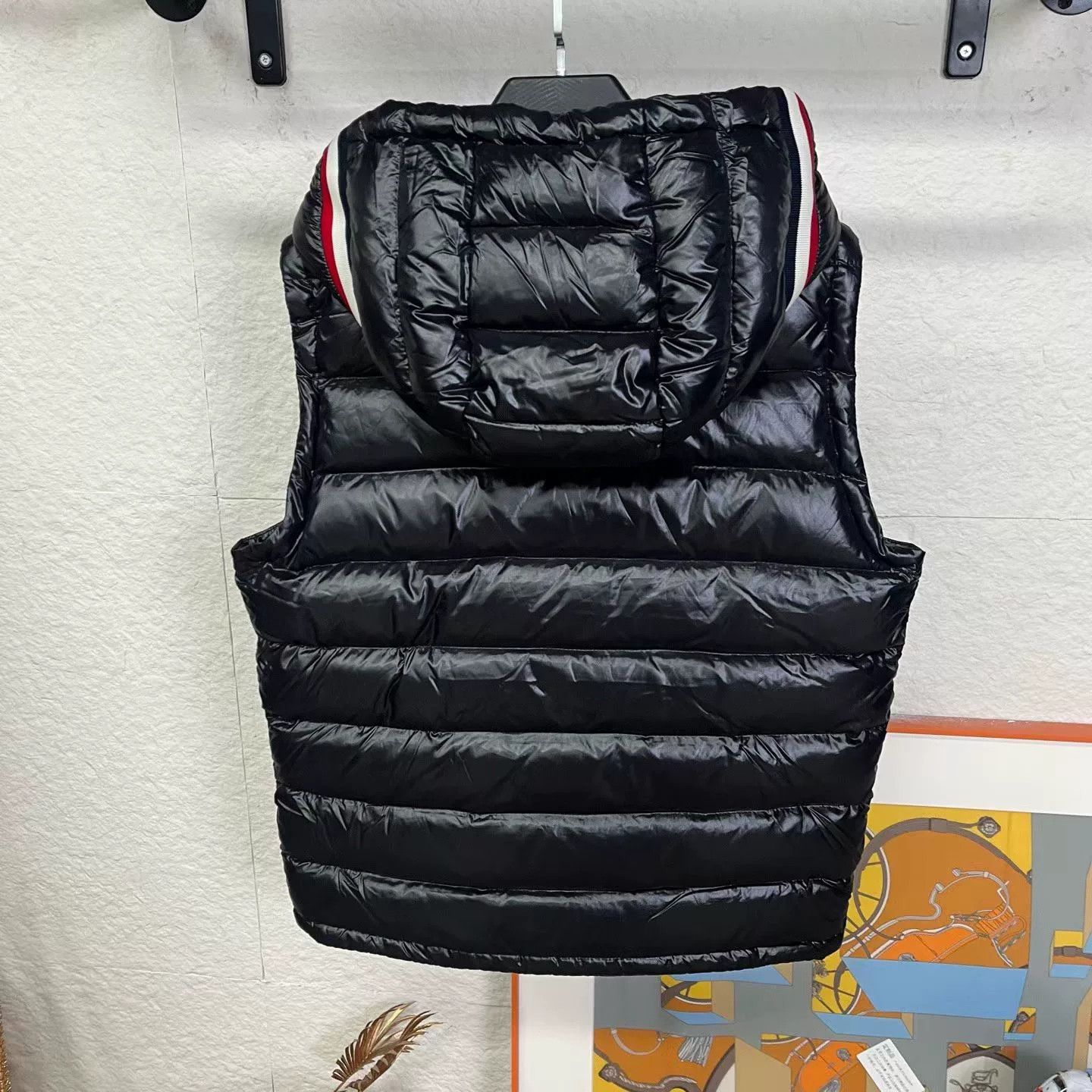 Moncler Moncler Striped Down Vest Size M / US 6-8 / IT 42-44 - 2 Thumbnail