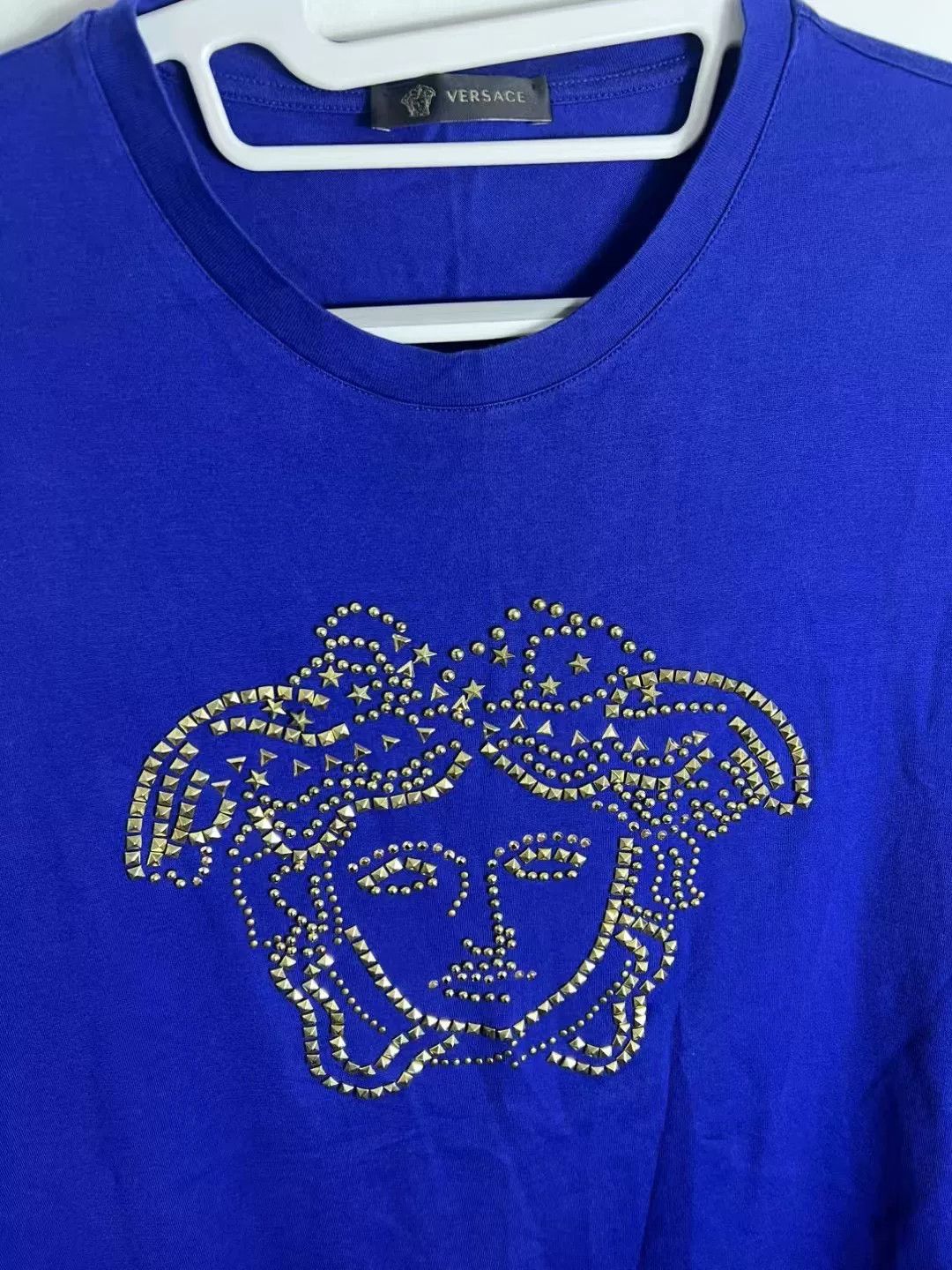 Versace Versace Crystal Medusa Short-Sleeve Top Size US XL / EU 56 / 4 - 2 Thumbnail