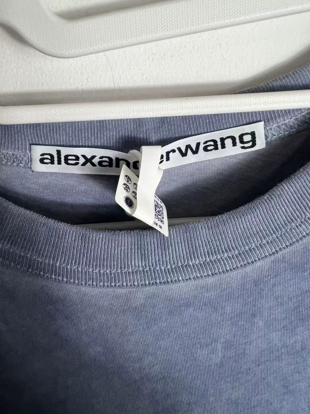 Alexander Wang Alexander Wang Washed Rhinestone Short Sleeve Size M / US 6-8 / IT 42-44 - 3 Thumbnail