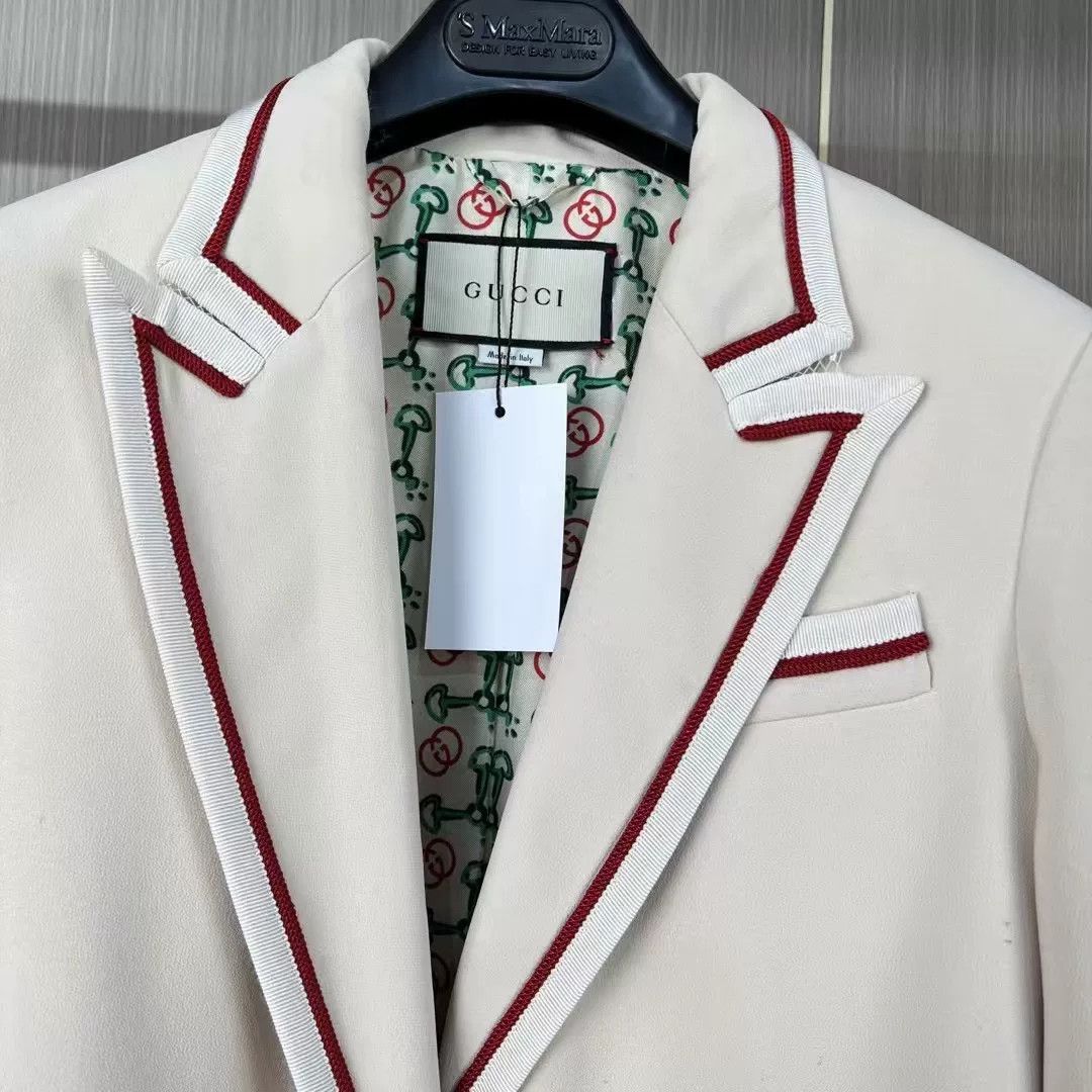 Gucci Gucci Preppy Style Printed Lining Blazer Size US XXS / EU 40 - 3 Thumbnail