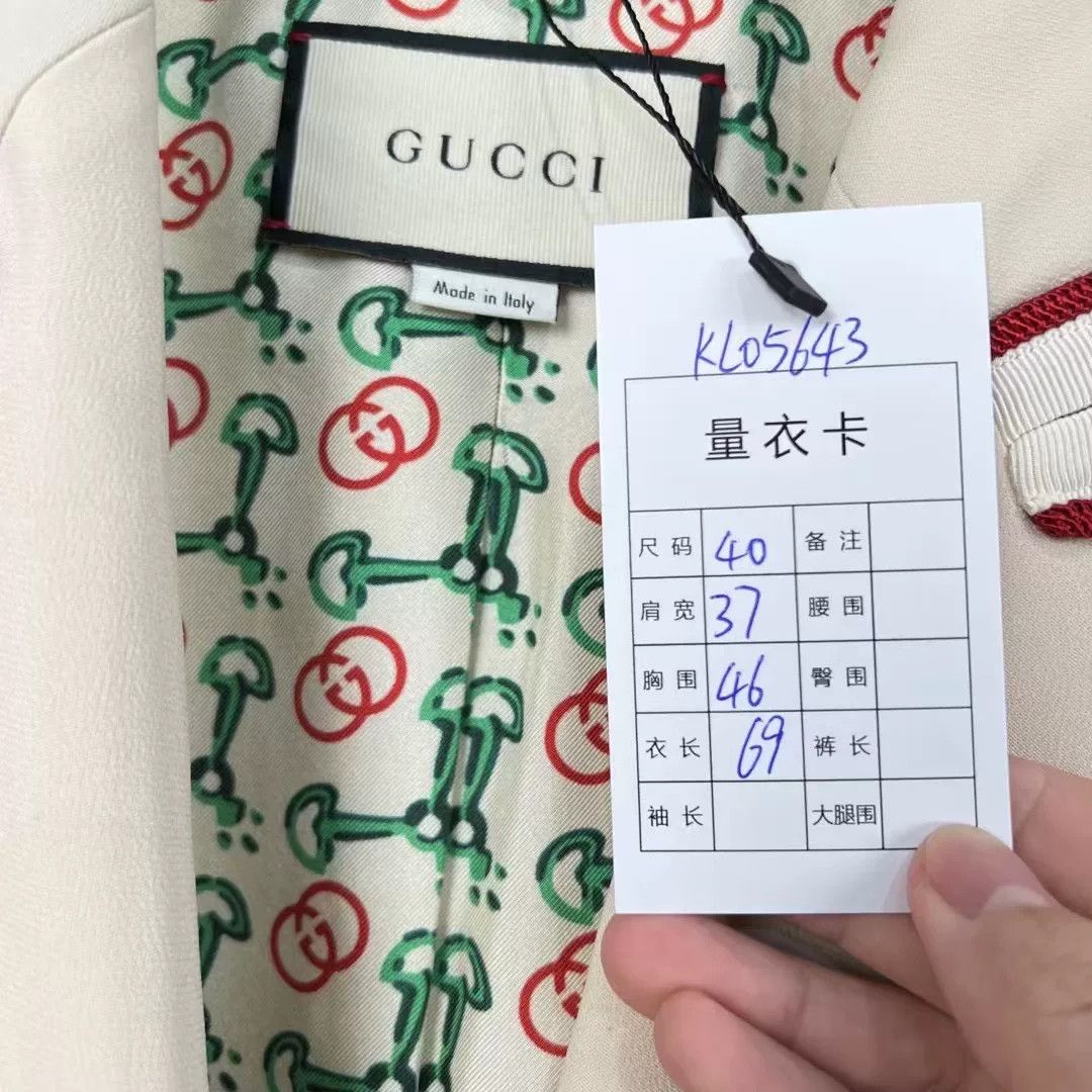 Gucci Gucci Preppy Style Printed Lining Blazer Size US XXS / EU 40 - 8 Thumbnail