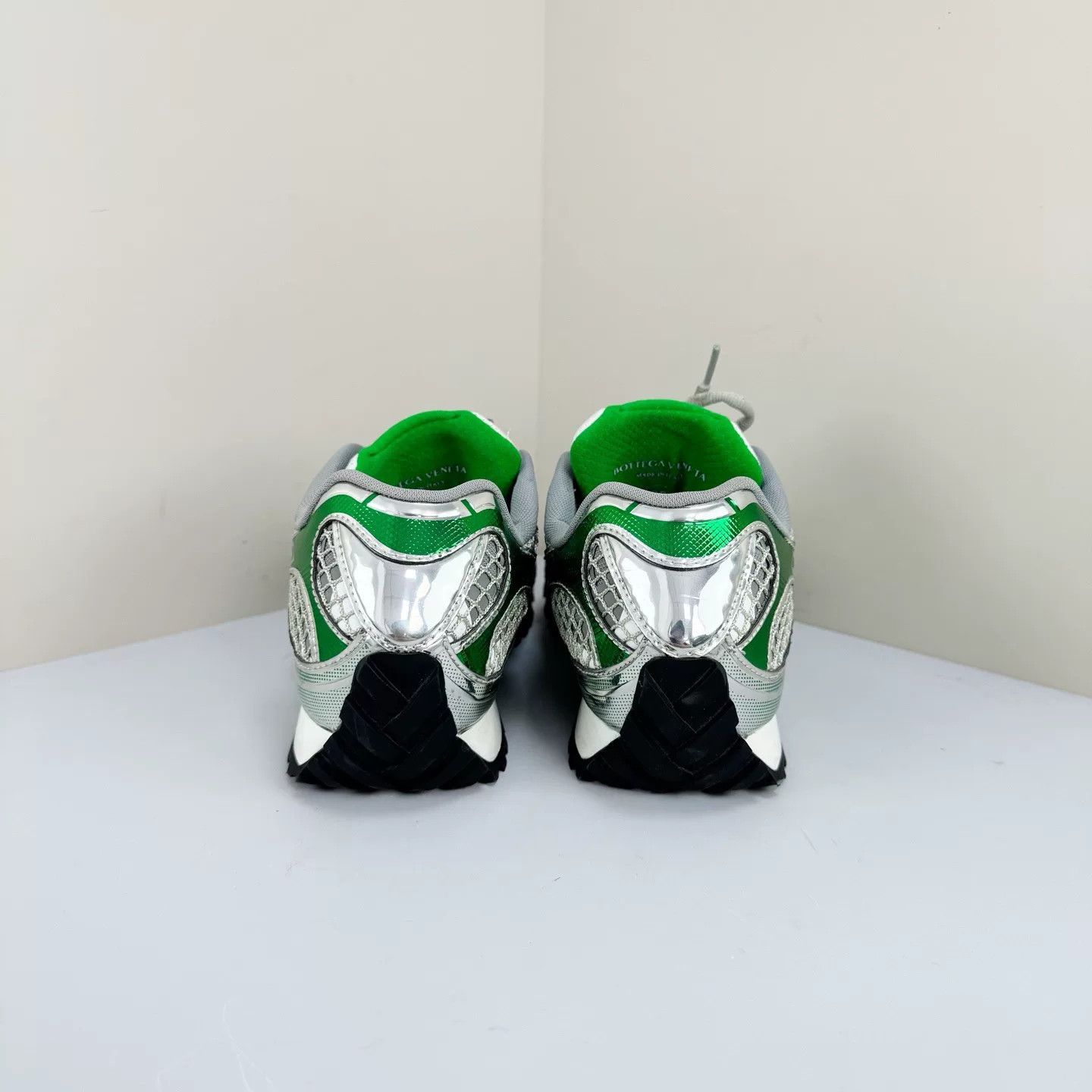 Bottega Veneta Bottega Veneta Orbit Green Sneakers Size US 7 / IT 37 - 3 Thumbnail