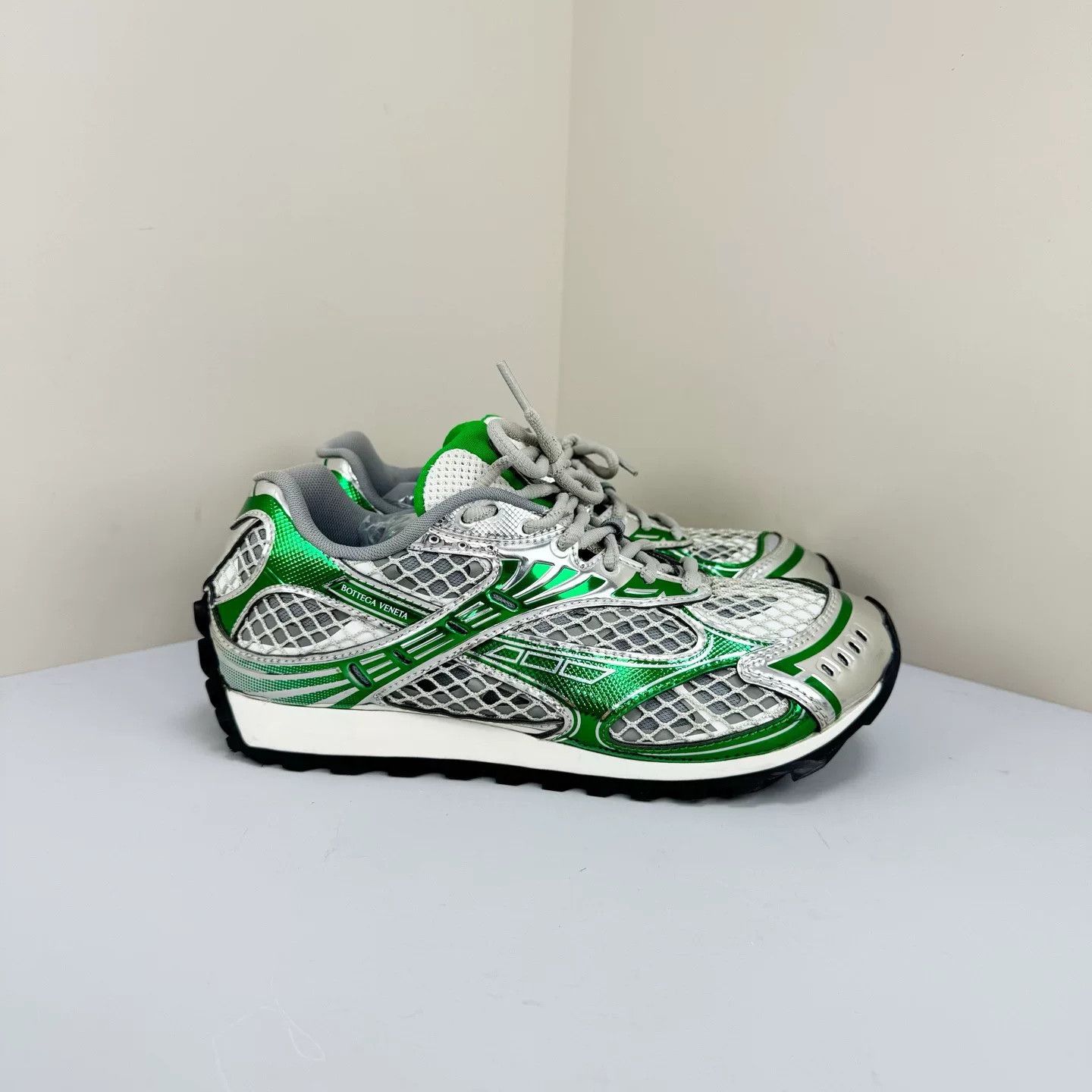 Bottega Veneta Bottega Veneta Orbit Green Sneakers Size US 7 / IT 37 - 4 Thumbnail