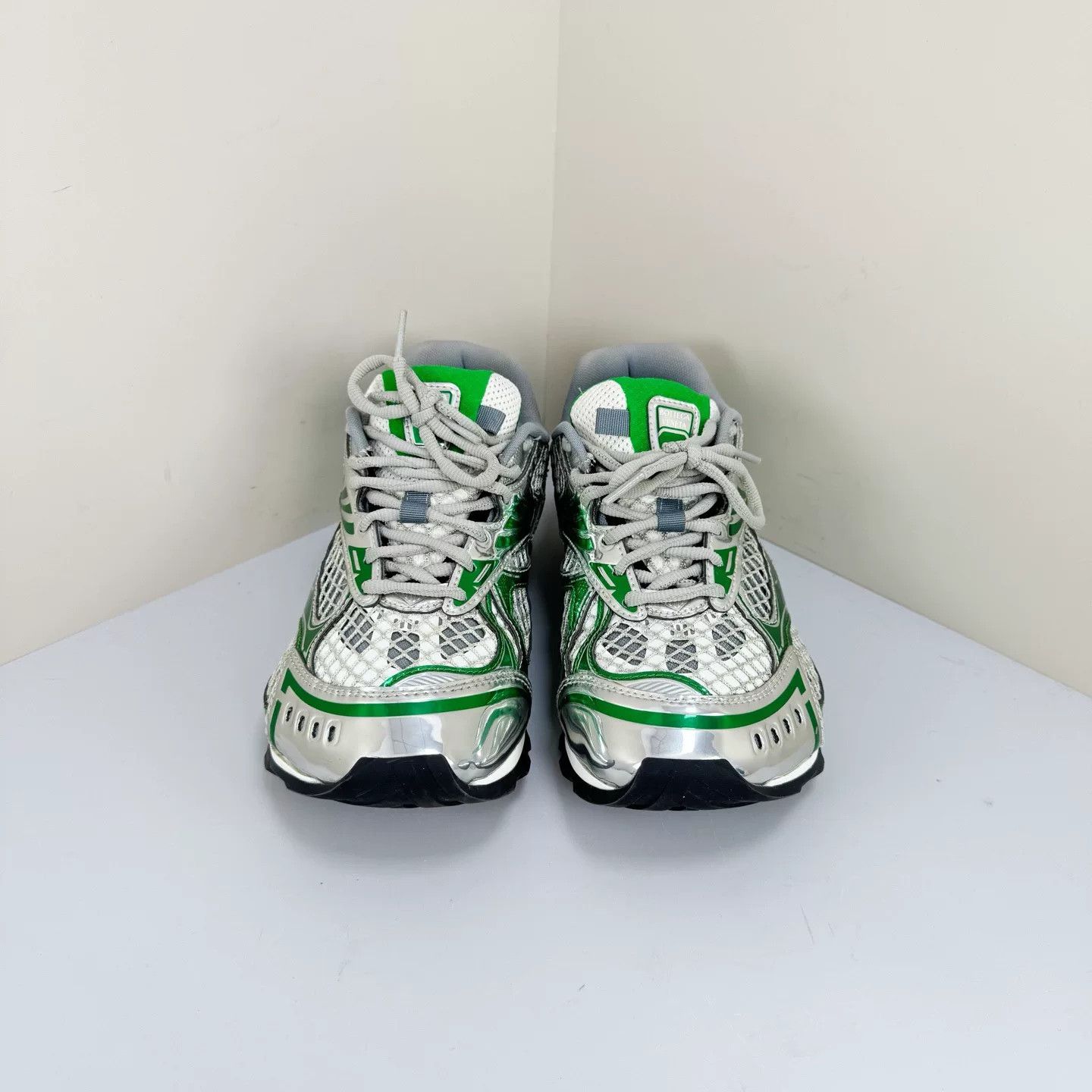 Bottega Veneta Bottega Veneta Orbit Green Sneakers Size US 7 / IT 37 - 2 Thumbnail