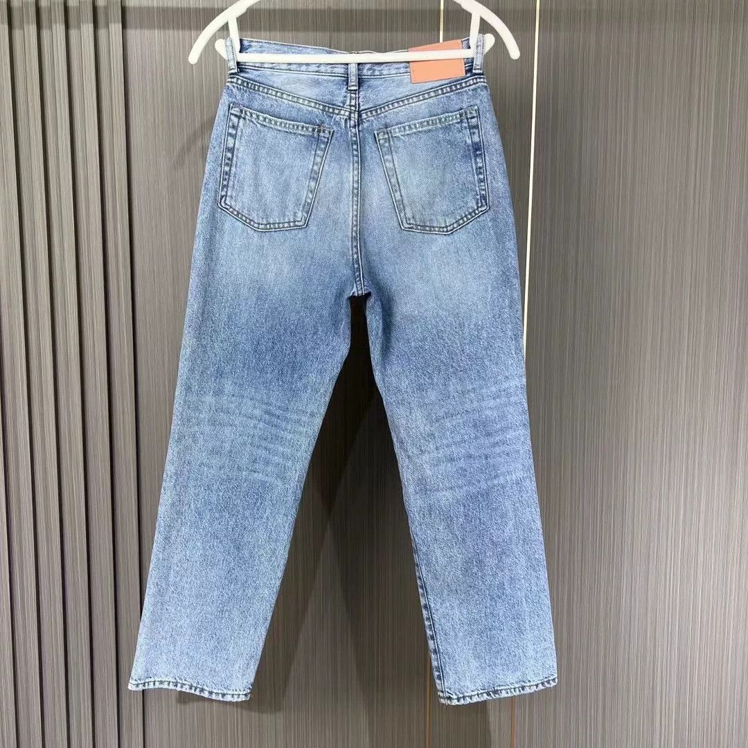 Acne Studios Acne Studios Washed Leather Patch Jeans Size 25" / US 0 / IT 36 - 2 Thumbnail