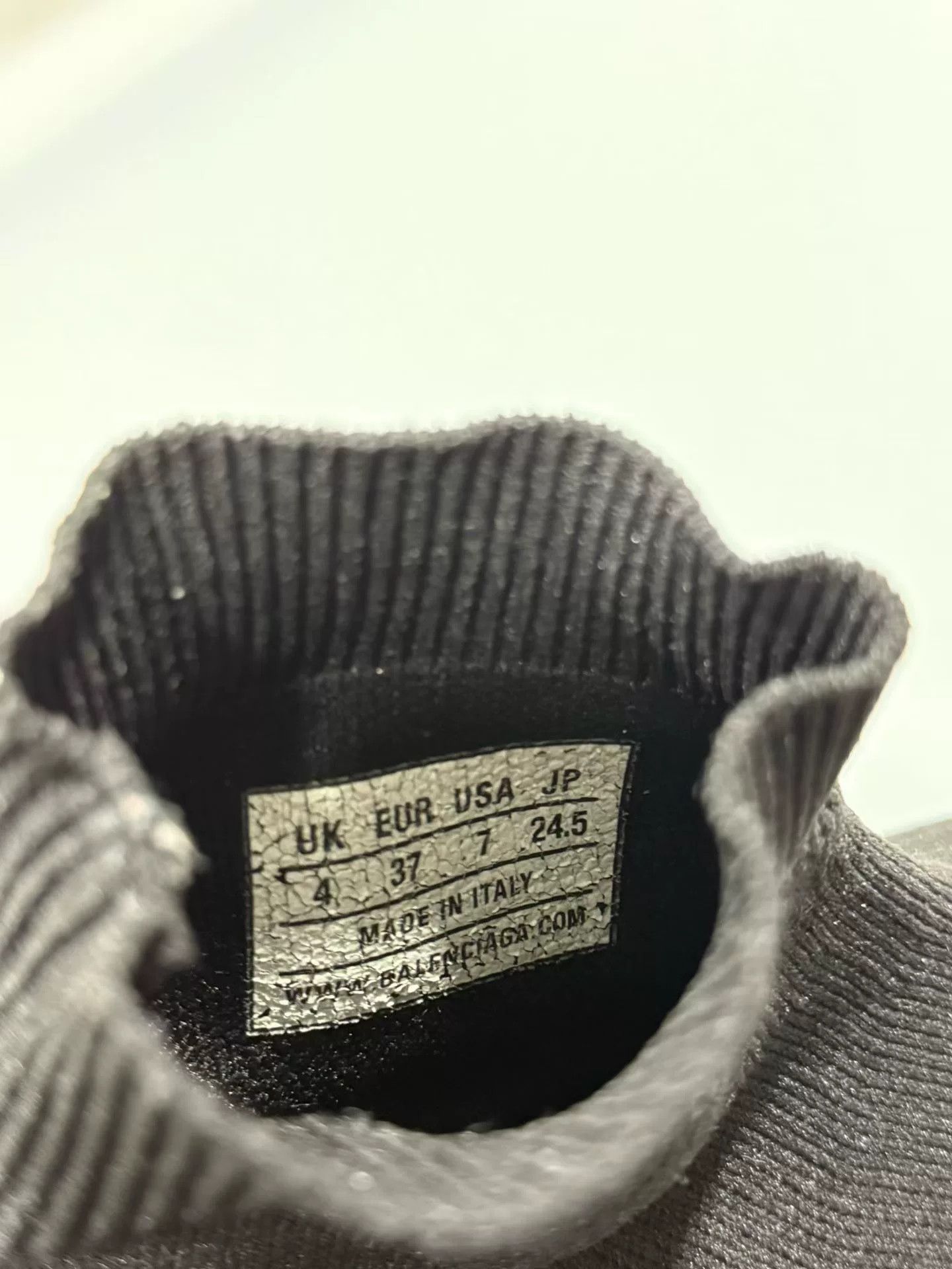 Balenciaga Balenciaga Speed Black Sock Sneakers Size US 6 / IT 36 - 7 Thumbnail