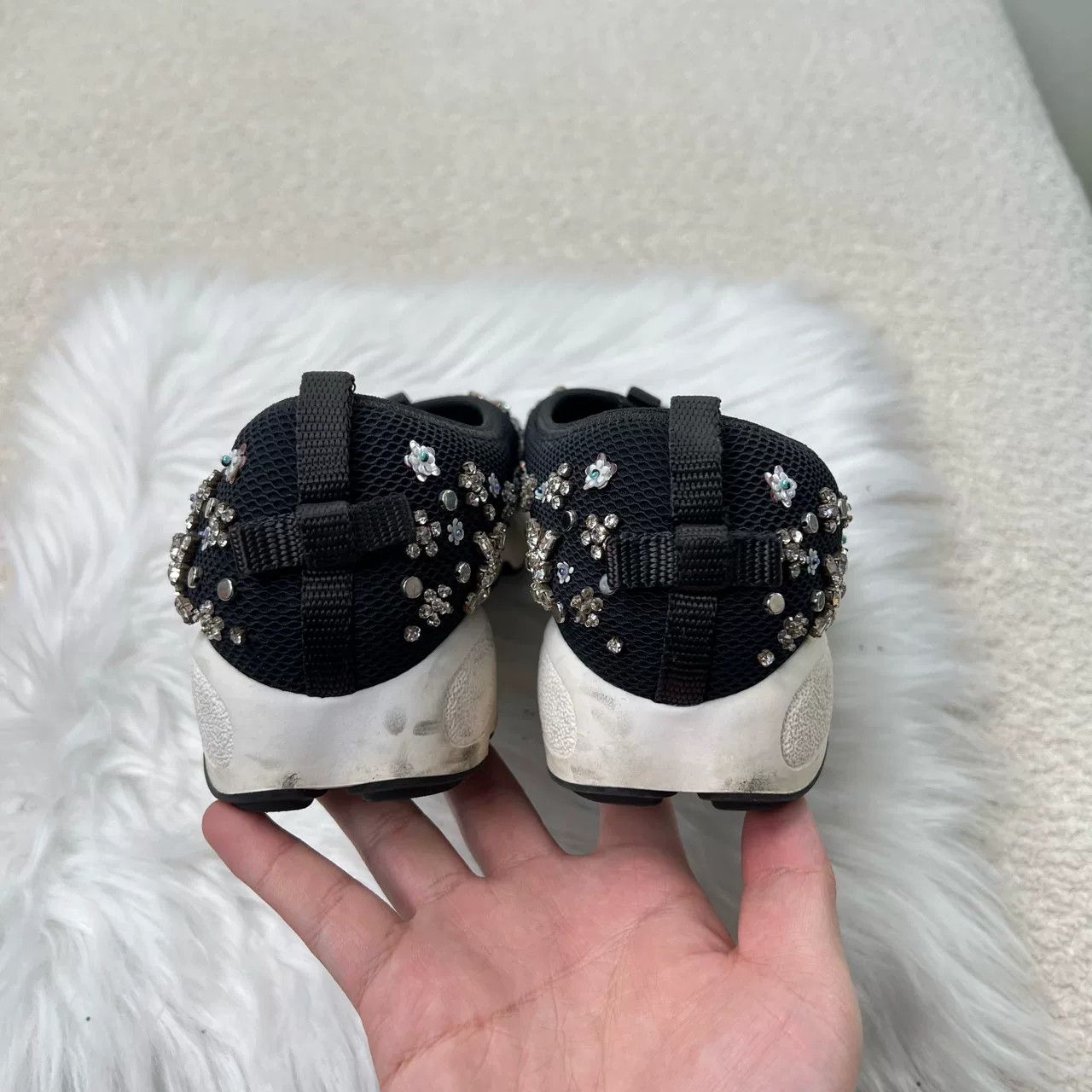 Dior Dior Crystal Embellished Garden Shoes Size US 4 / IT 34 - 3 Thumbnail