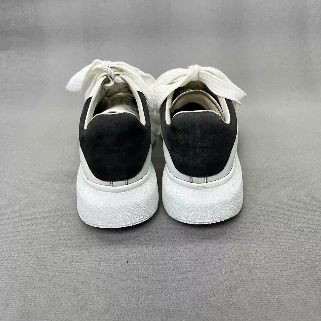 Alexander McQueen Alexander McQueen Suede Black Tail White Sneakers Size US 5 / IT 35 - 4 Thumbnail