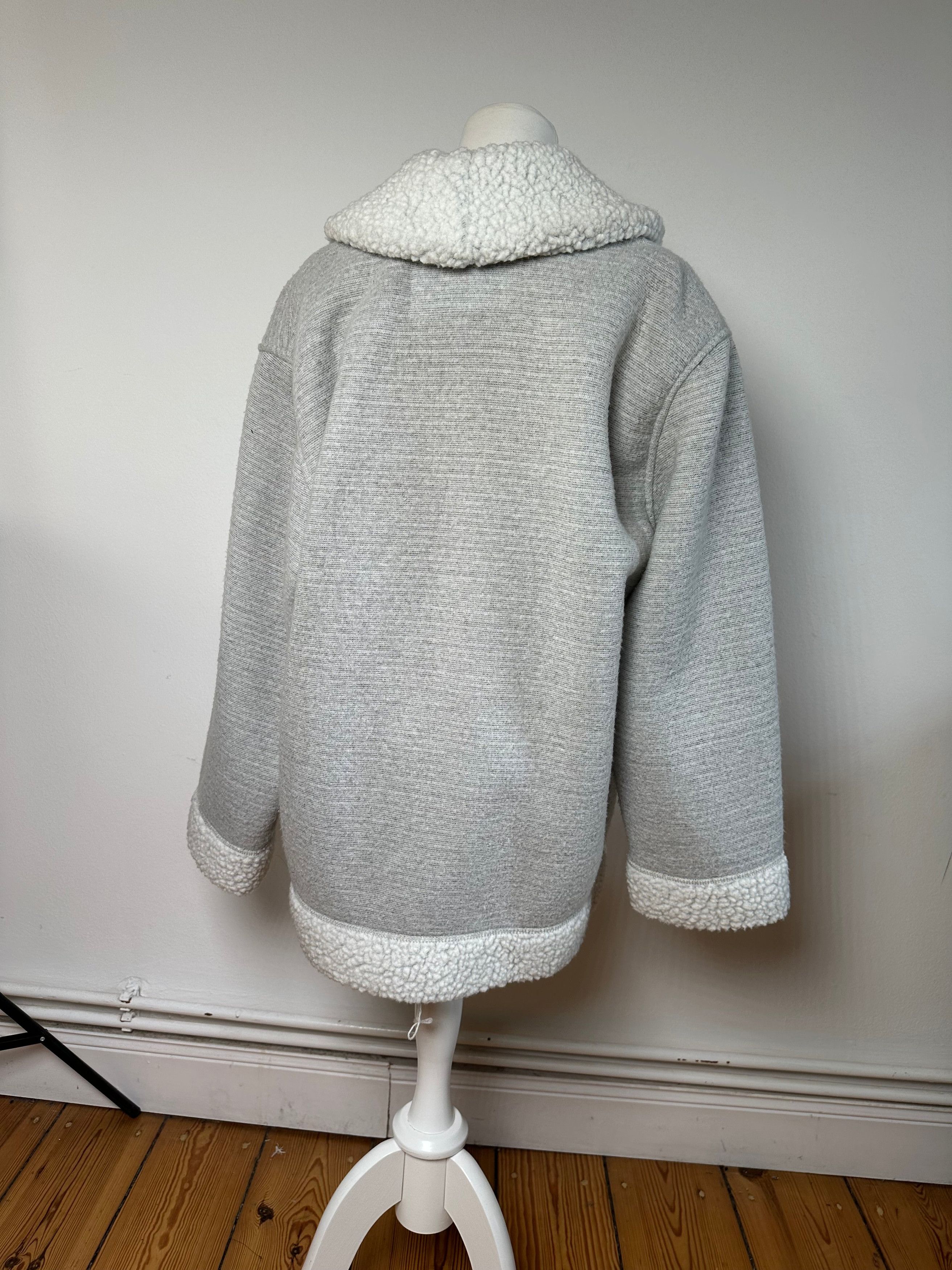 Kansai Yamamoto Vintage Wool Parka Grey White M Size M / US 6-8 / IT 42-44 - 3 Thumbnail