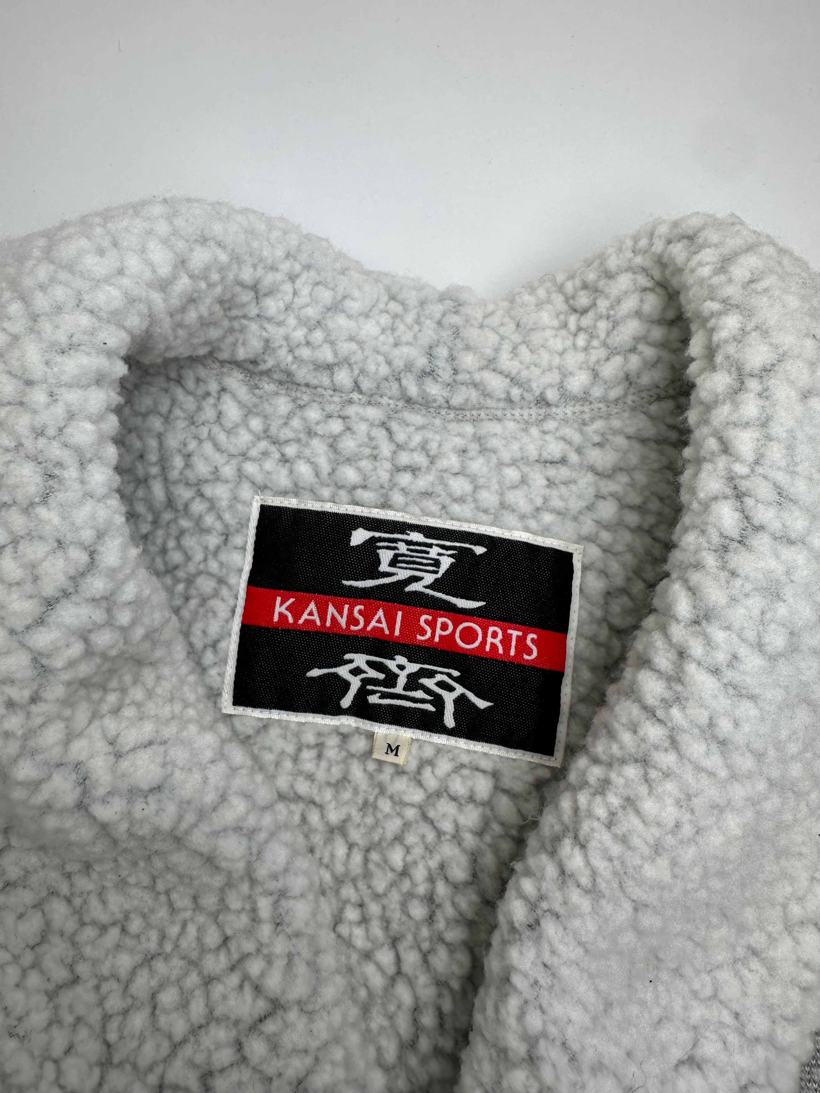 Kansai Yamamoto Vintage Wool Parka Grey White M Size M / US 6-8 / IT 42-44 - 6 Thumbnail