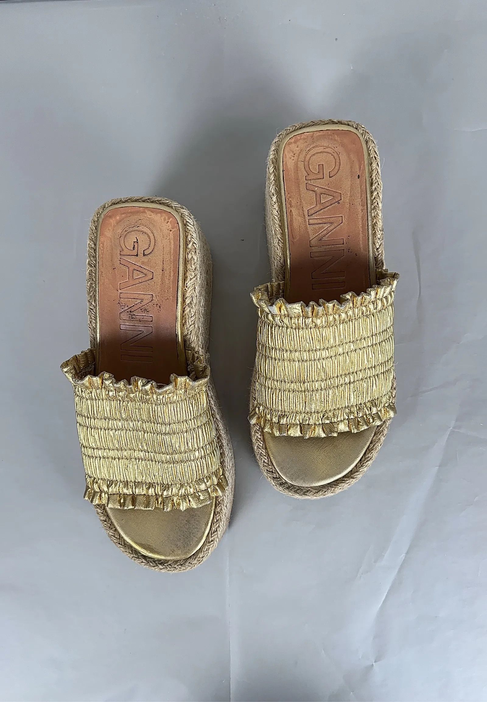 Ganni Ganni Sandals Size US 7 / IT 37 - 3 Thumbnail