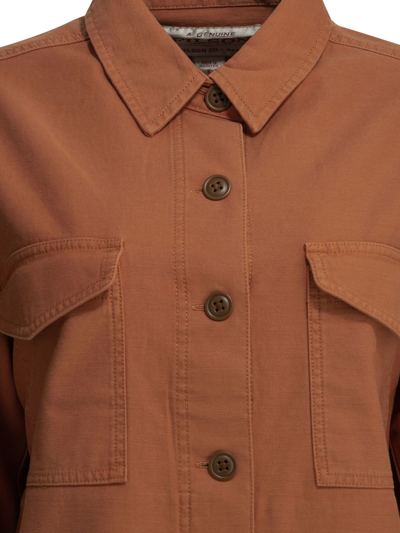 Filson Filson Reverse Sateen Jac-Shirt Casual Shirt tag size L Women - USA Duties Paid Size L / US 10 / IT 46 - 3 Thumbnail