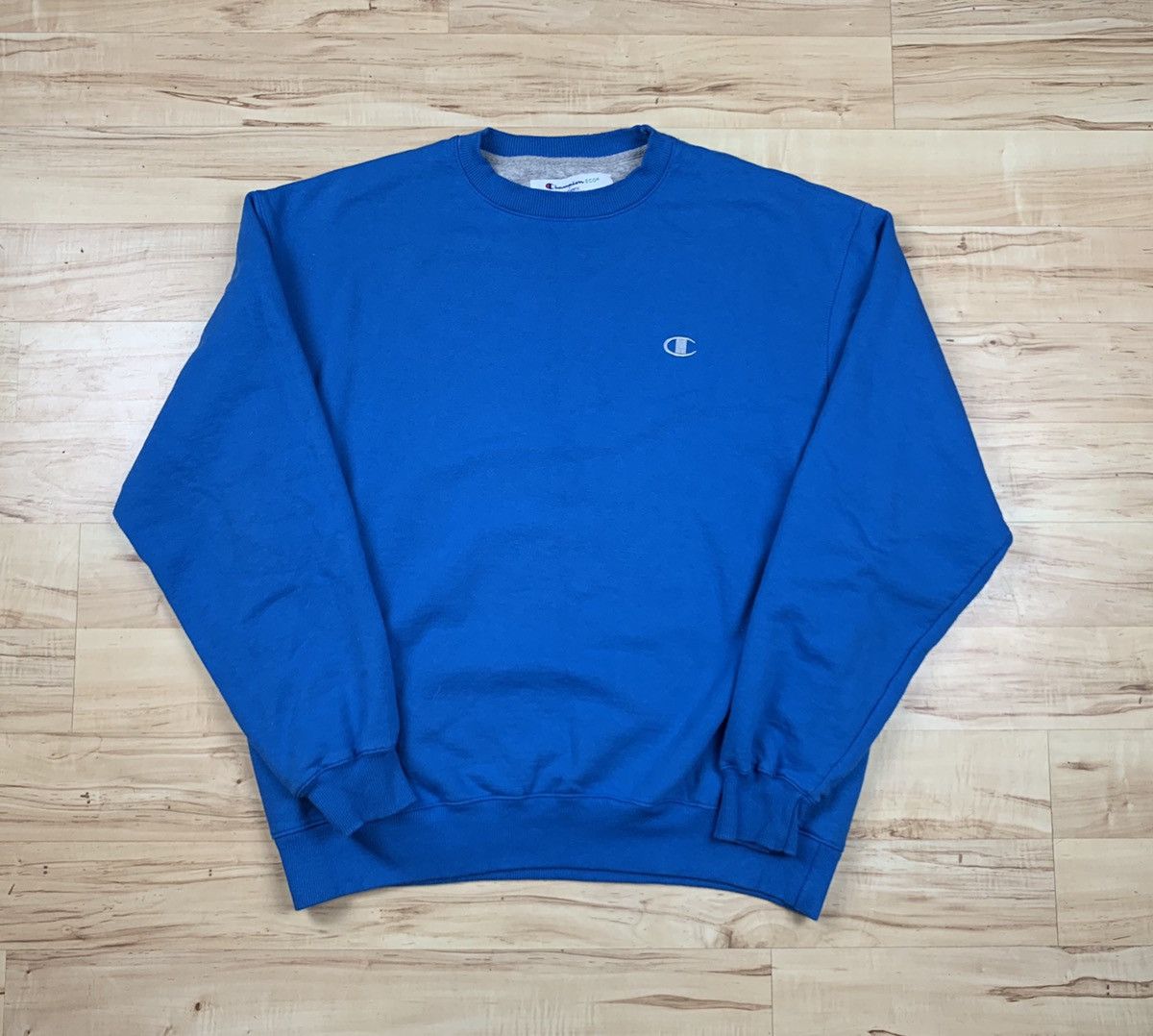 Vintage Champion Crewneck Sweatshirt Light Blue Size US L / EU 52-54 / 3 - 1 Preview