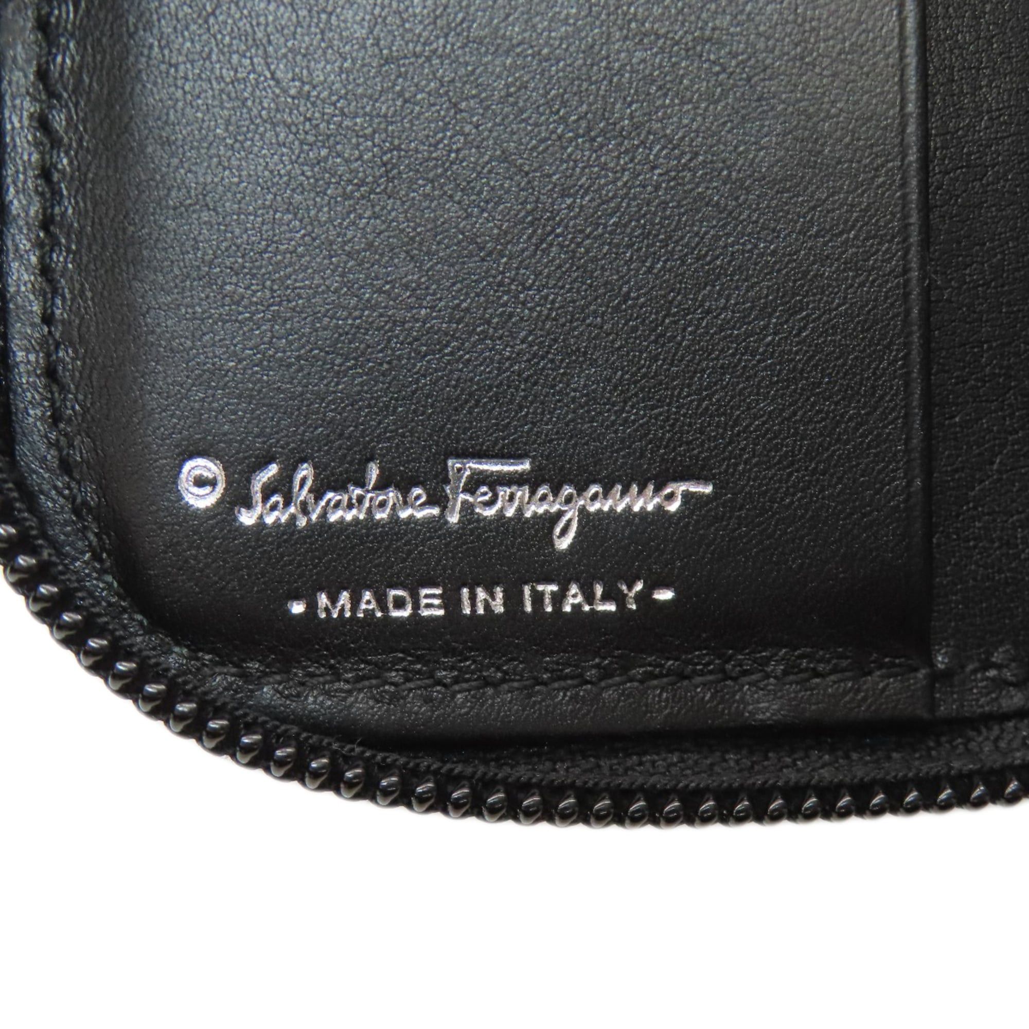 Salvatore Ferragamo Salvatore Ferragamo Logo Key Case, Calfskin, Women's Size ONE SIZE - 5 Thumbnail