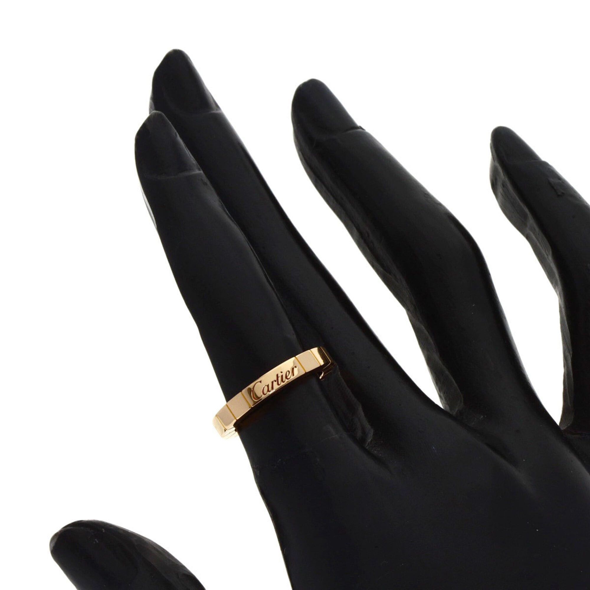 Cartier Cartier Lanieres #47 Ring, 18K Pink Gold, Women's, CARTIER Size ONE SIZE - 5 Thumbnail