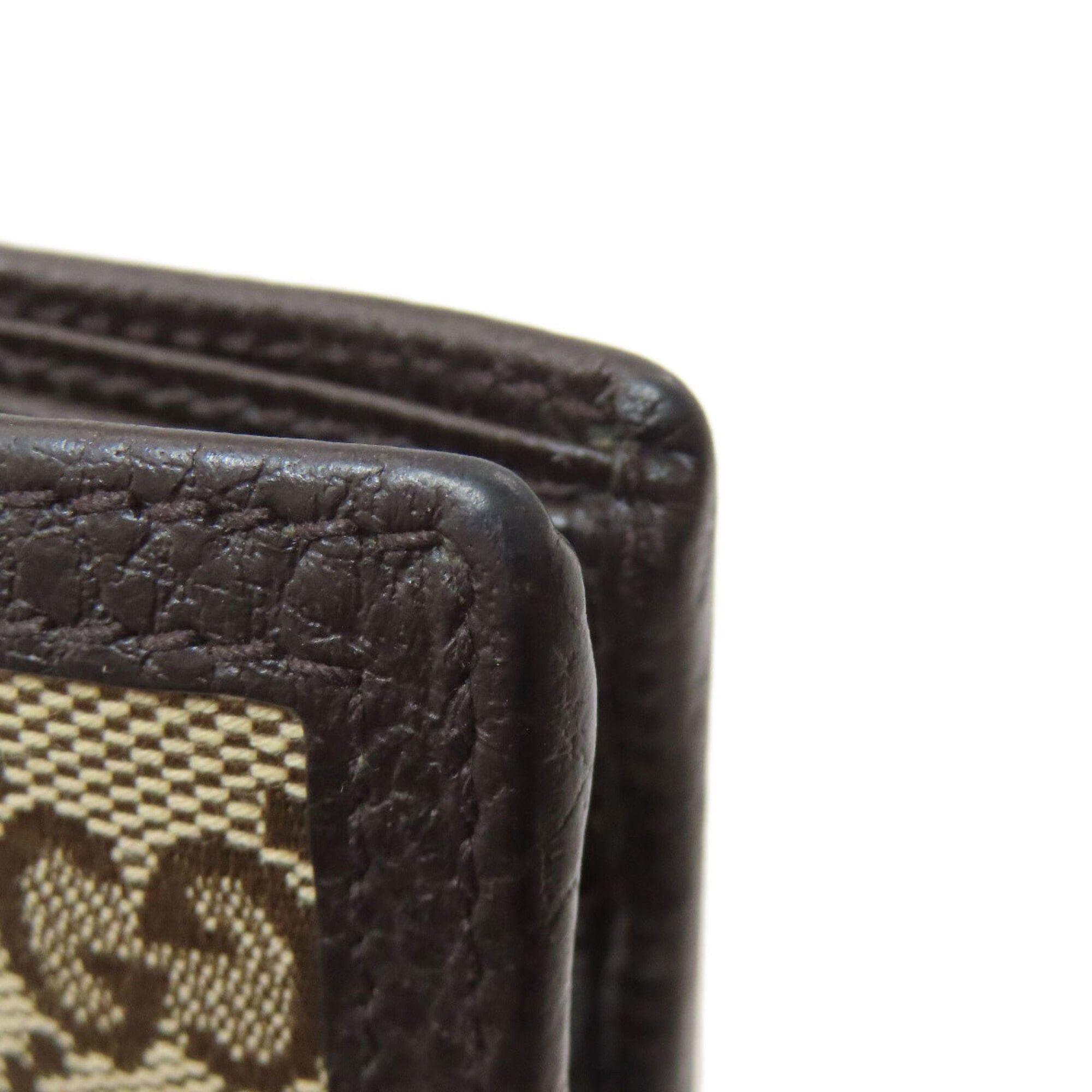 Gucci Gucci 150413 Outlet GG Bi-fold Wallet Canvas/Leather Women's GUCCI Size ONE SIZE - 17 Thumbnail