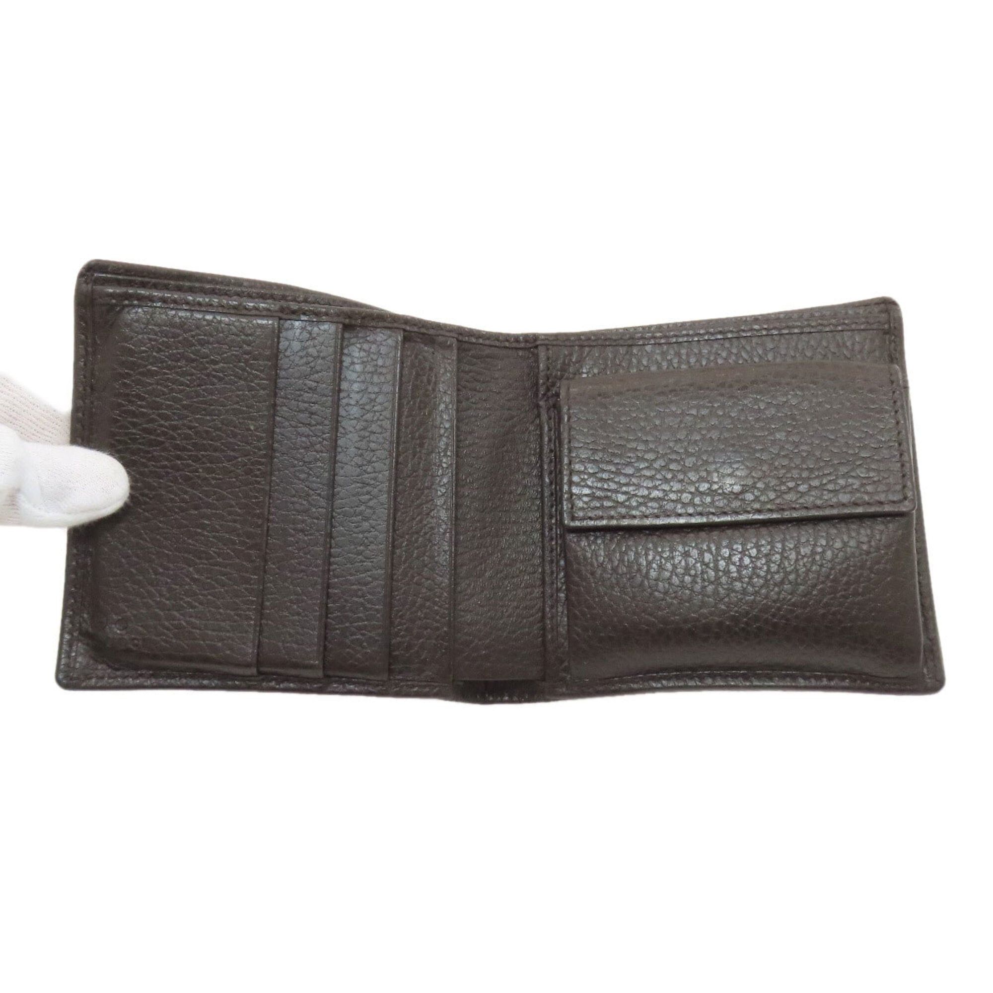 Gucci Gucci 150413 Outlet GG Bi-fold Wallet Canvas/Leather Women's GUCCI Size ONE SIZE - 4 Thumbnail