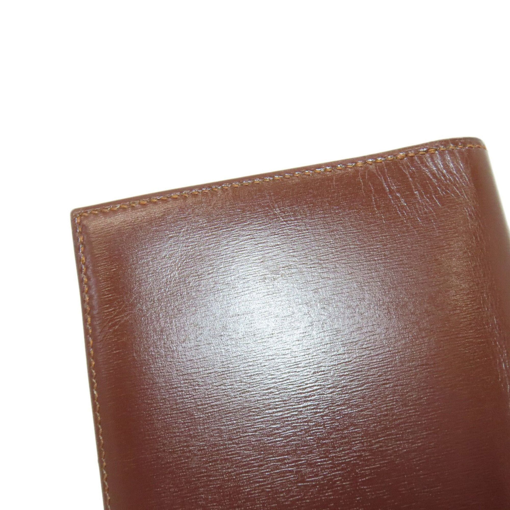 Hermes Hermes MC2 Fleming Long Wallet (without coin purse) Box Calf Leather Women's HERMES Size ONE SIZE - 13 Thumbnail