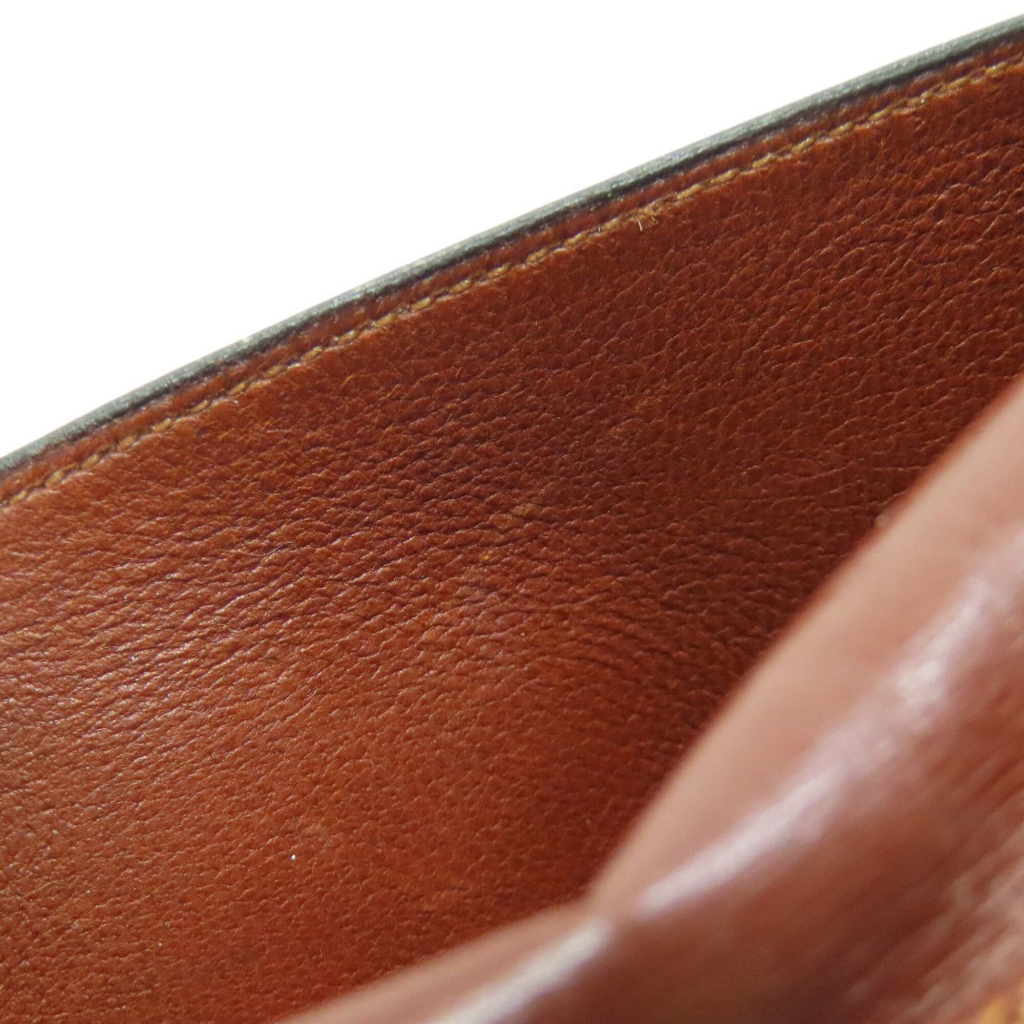 Hermes Hermes MC2 Fleming Long Wallet (without coin purse) Box Calf Leather Women's HERMES Size ONE SIZE - 12 Thumbnail
