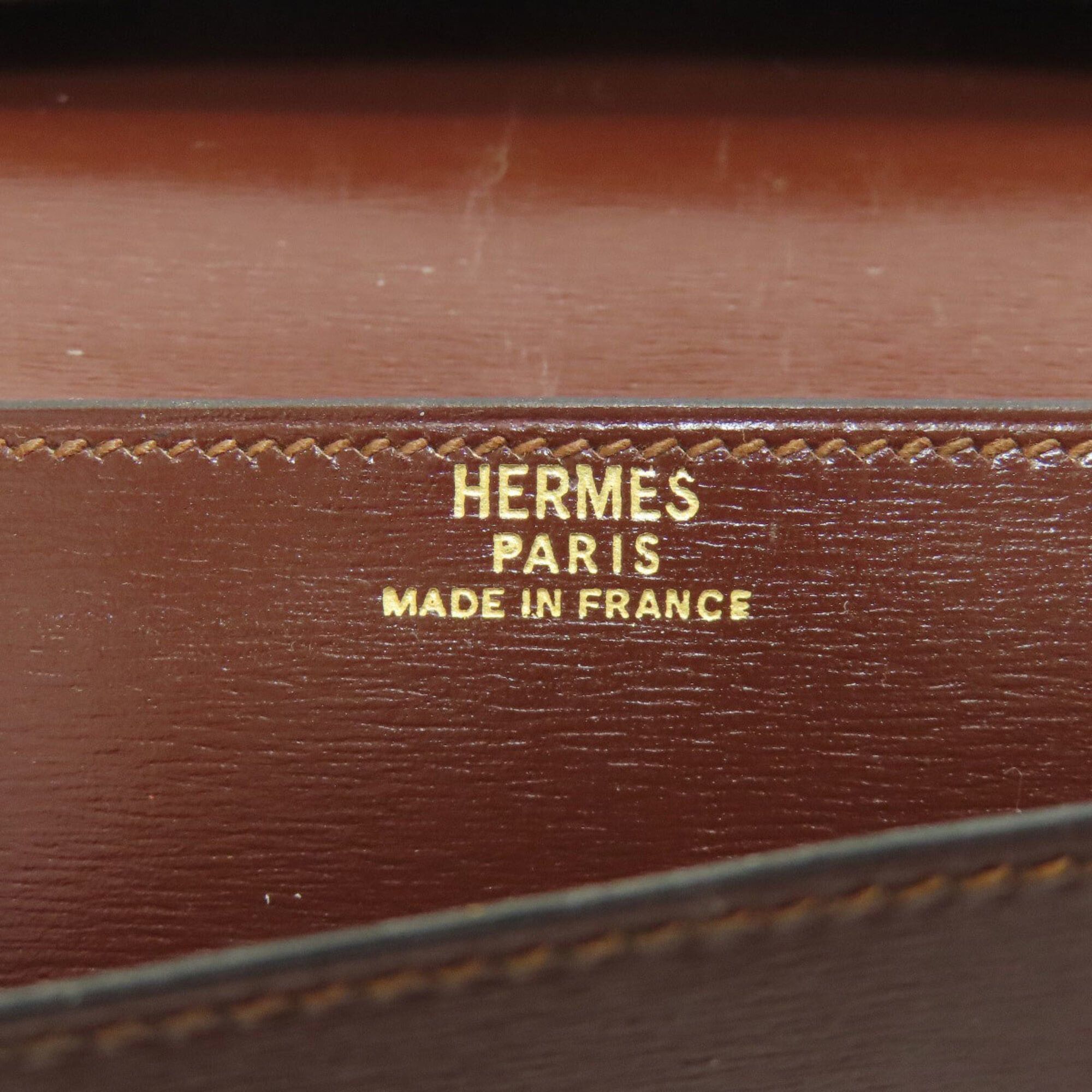 Hermes Hermes MC2 Fleming Long Wallet (without coin purse) Box Calf Leather Women's HERMES Size ONE SIZE - 6 Thumbnail