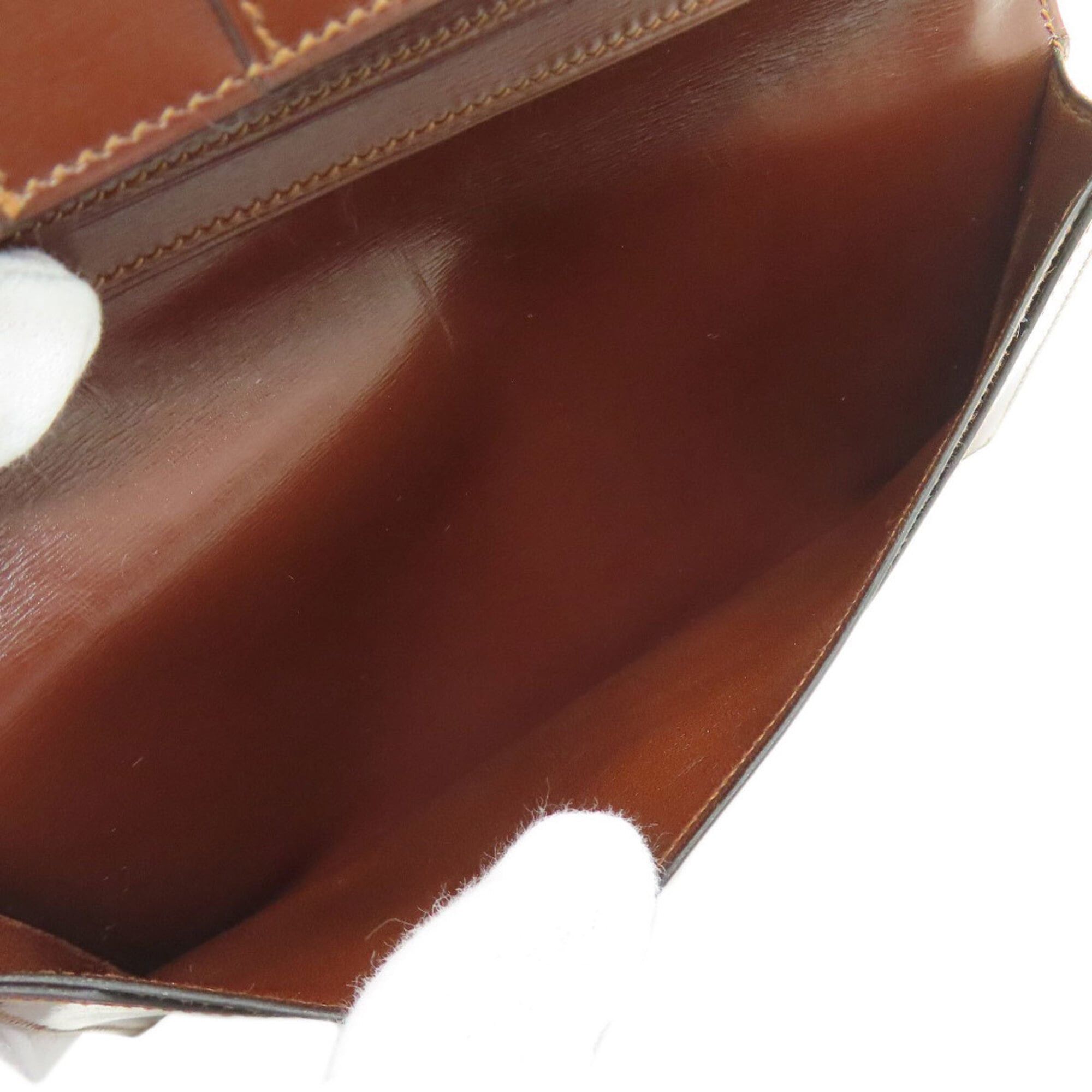 Hermes Hermes MC2 Fleming Long Wallet (without coin purse) Box Calf Leather Women's HERMES Size ONE SIZE - 5 Thumbnail